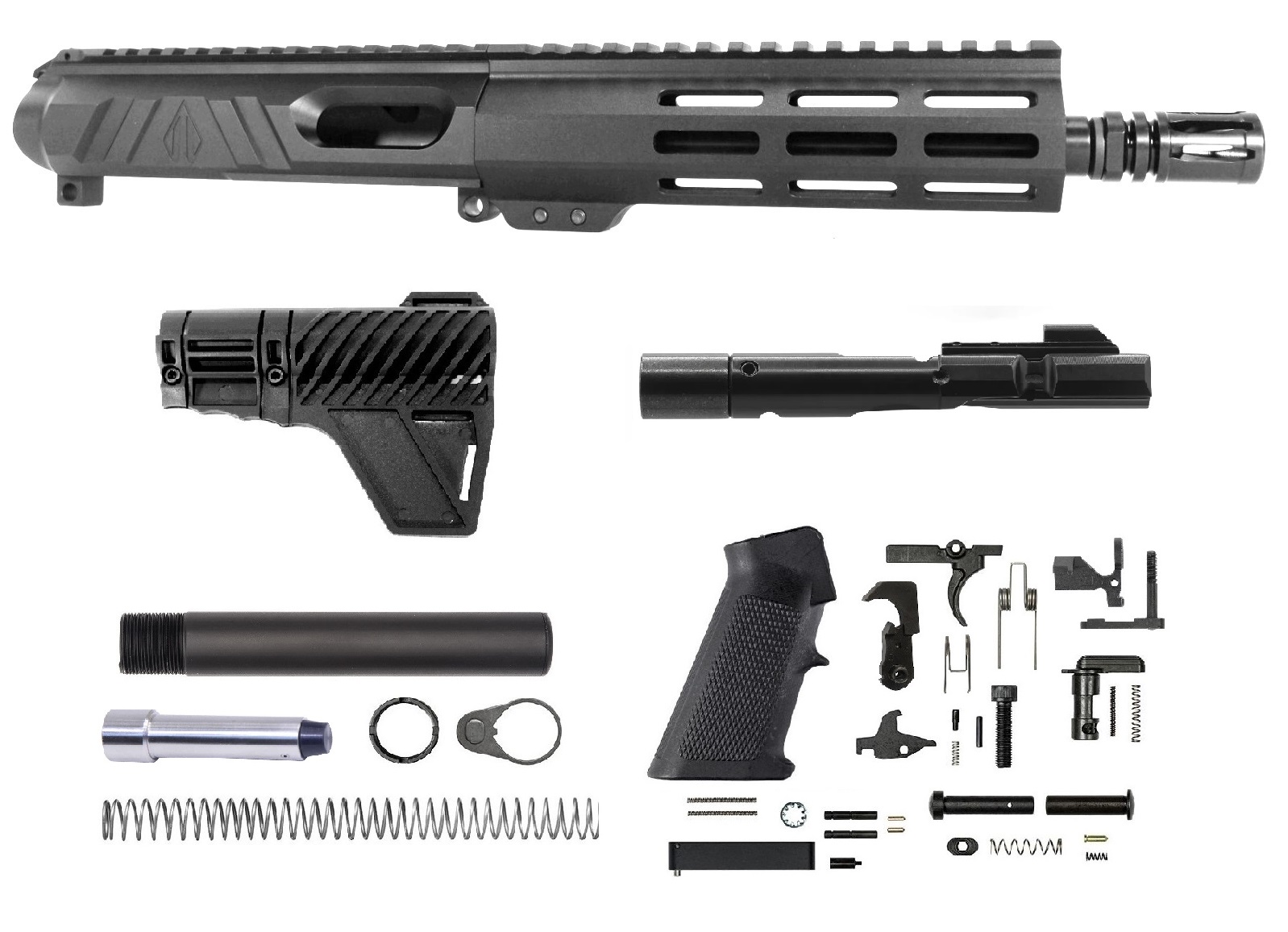 8.5 inch 45 ACP AR-15 NR Side Charging Upper Kit | Pro2A Tactical