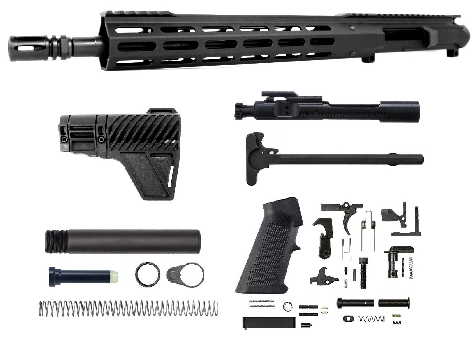 13.7 inch 5.56 NATO Left Hand Upper Kit | Pro2A Tactical