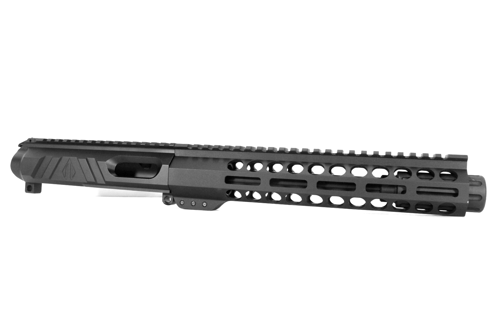 PRO2A 8.5" 40 S&W 1/16 Pistol Caliber NR Side Charging Melonite M-LOK Upper with Flash Can