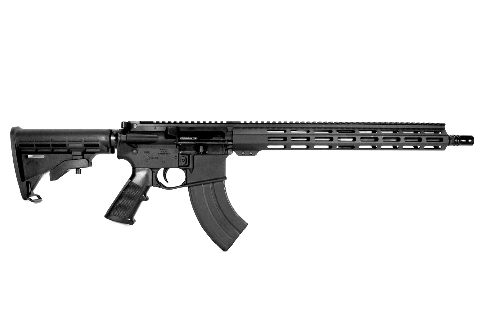 16 inch AR-15 7.62x39 M-LOK Complete Rifle - Patriot Line By Pro2a Tactical