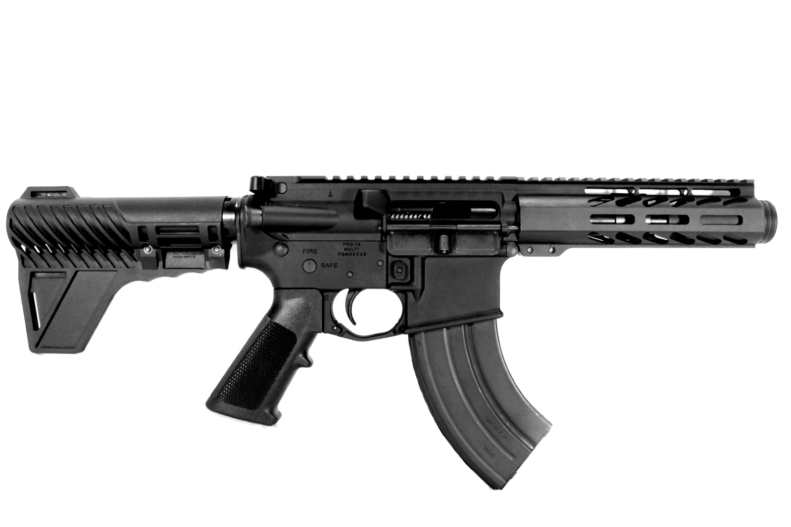 5 inch 7.62x39 AR-15 Pistol | Enhance Firing Pin | Shoot Russian AK Ammo