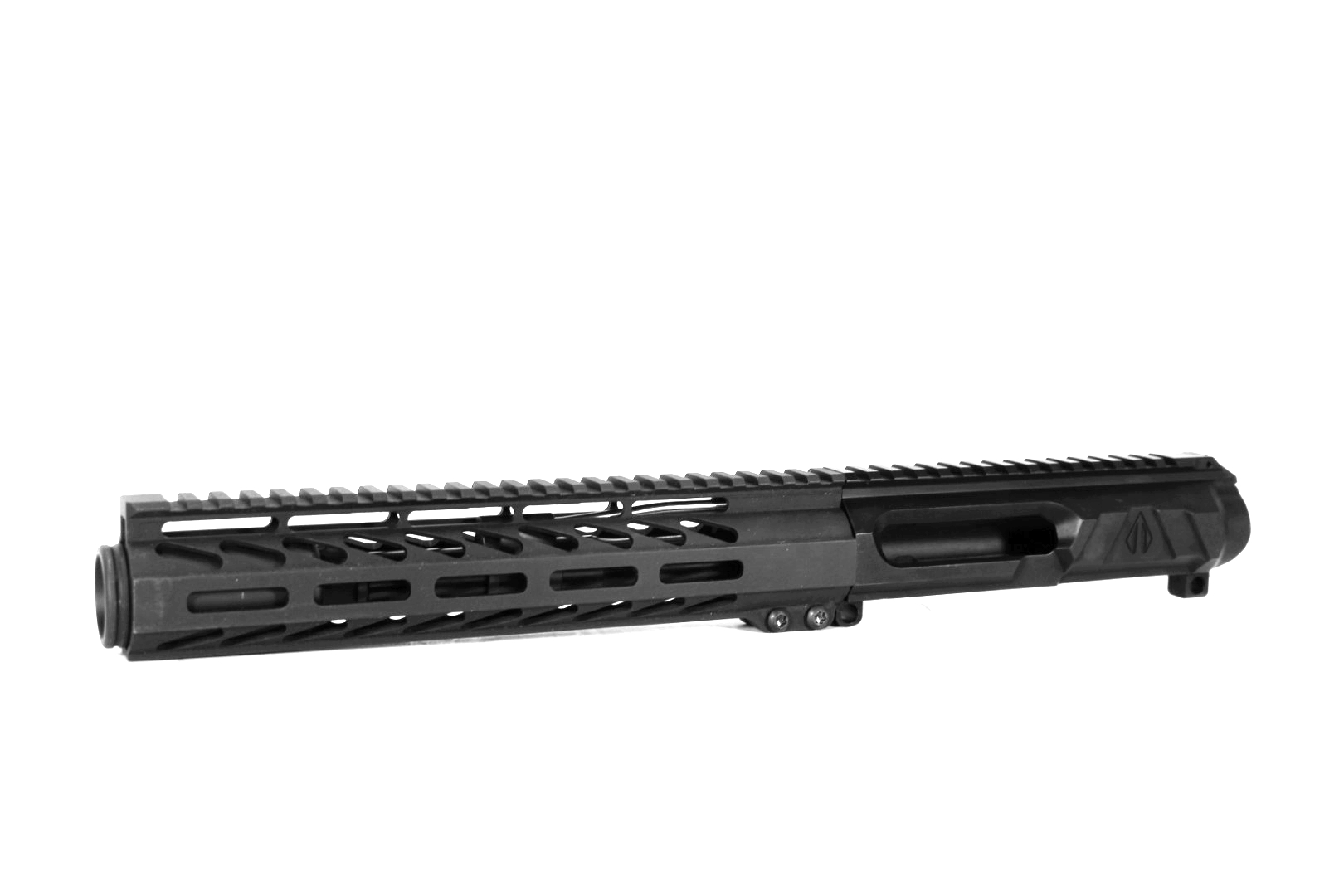 7.5 inch AR-15 LEFT HANDED AR-15 Non Reciprocating Side Charging 5.56 NATO Pistol Nitride Upper w/Can