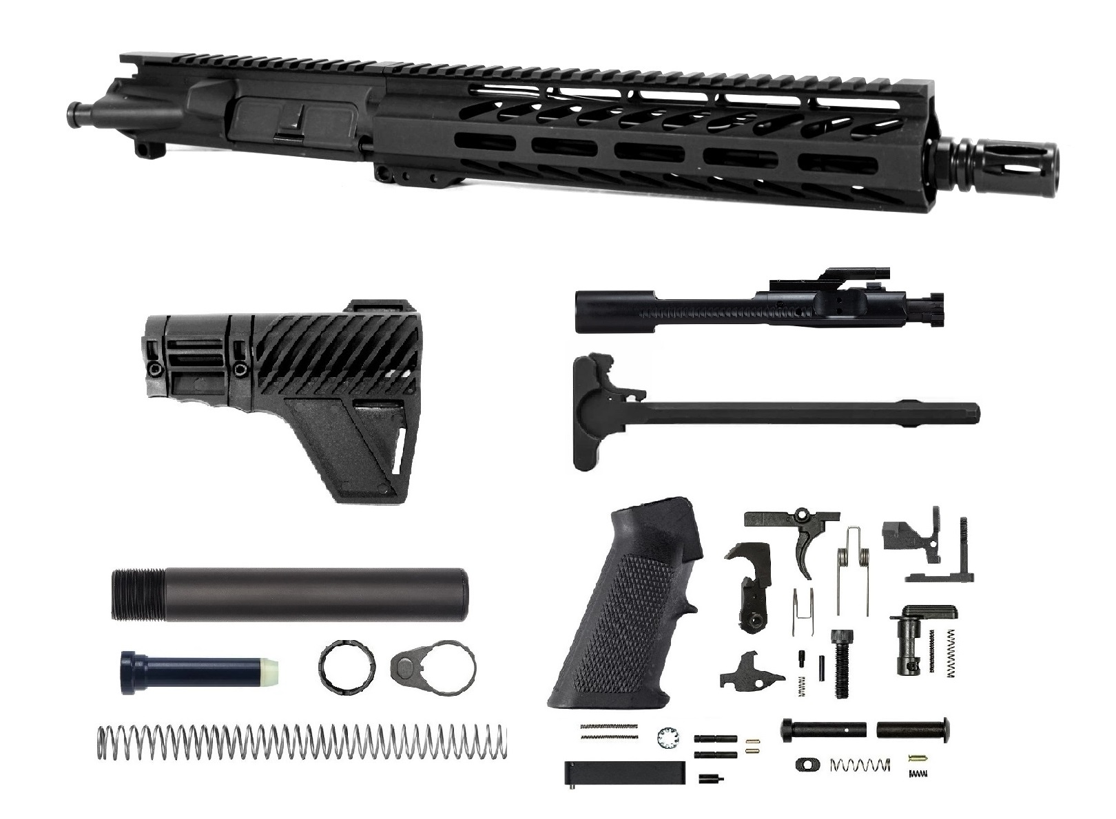 10.5 inch 5.56 NATO AR-15 Upper Kit | Pro2A Tactical