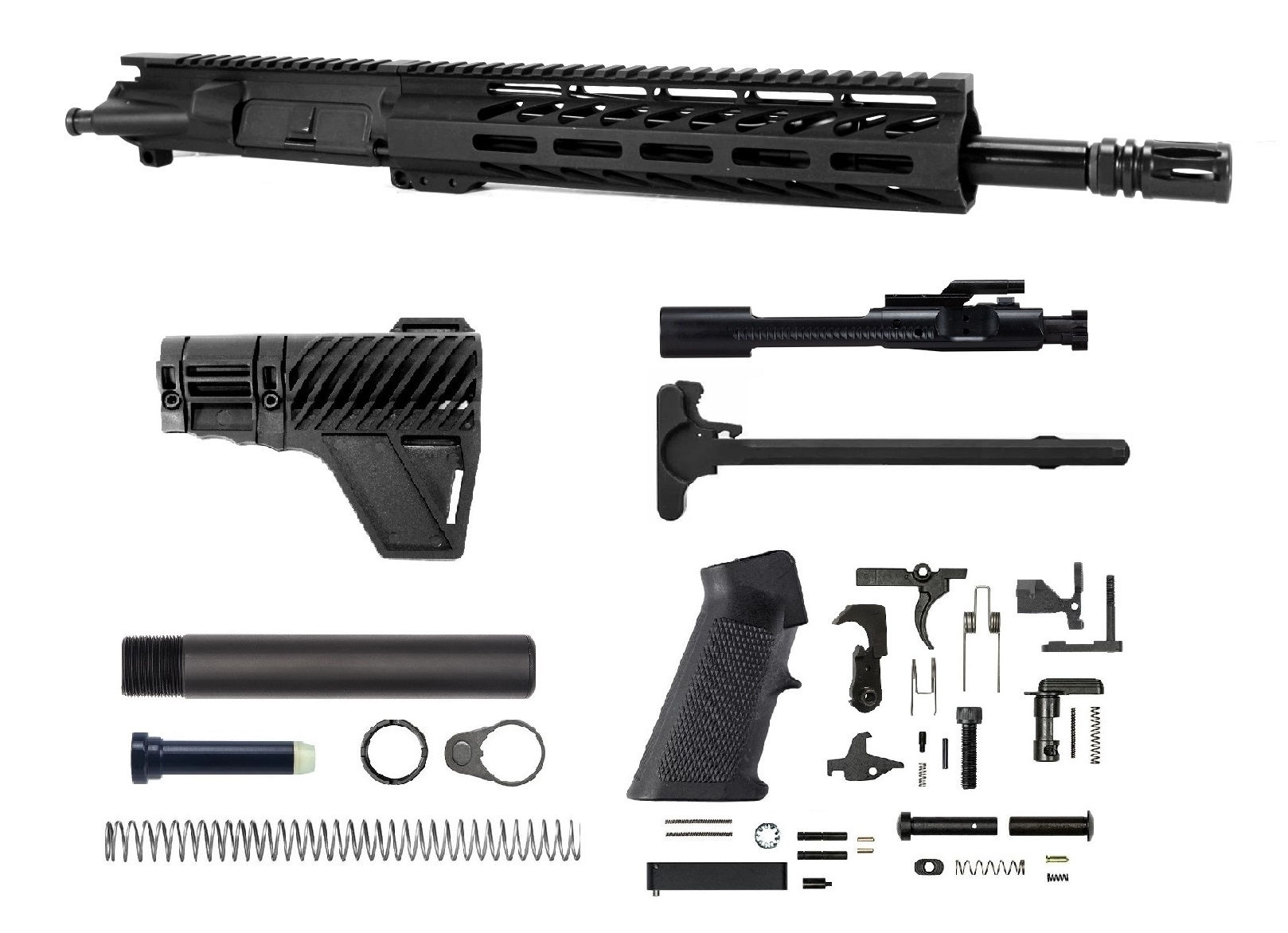 12.5 inch 5.56 NATO AR Upper Kit | Pro2A Tactical