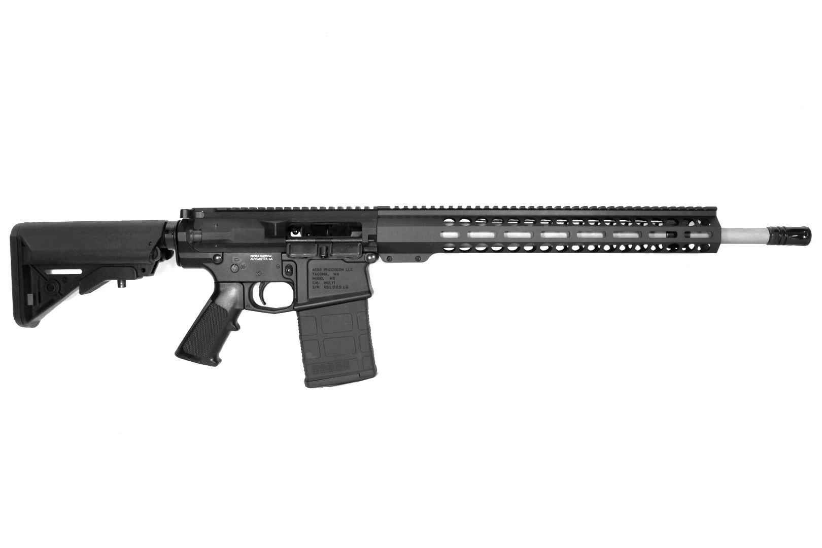 18 inch 308 Win Stainless AR-10 Rifle | MOA Guarantee | Lifetime Warranty
