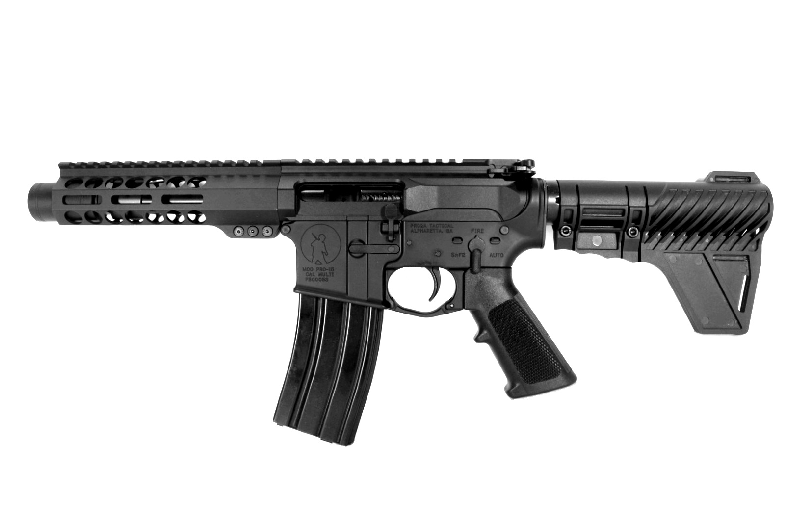 6 inch 300 Blackout  M-LOK AR Pistol | LEFT HAND | Lifetime Warranty