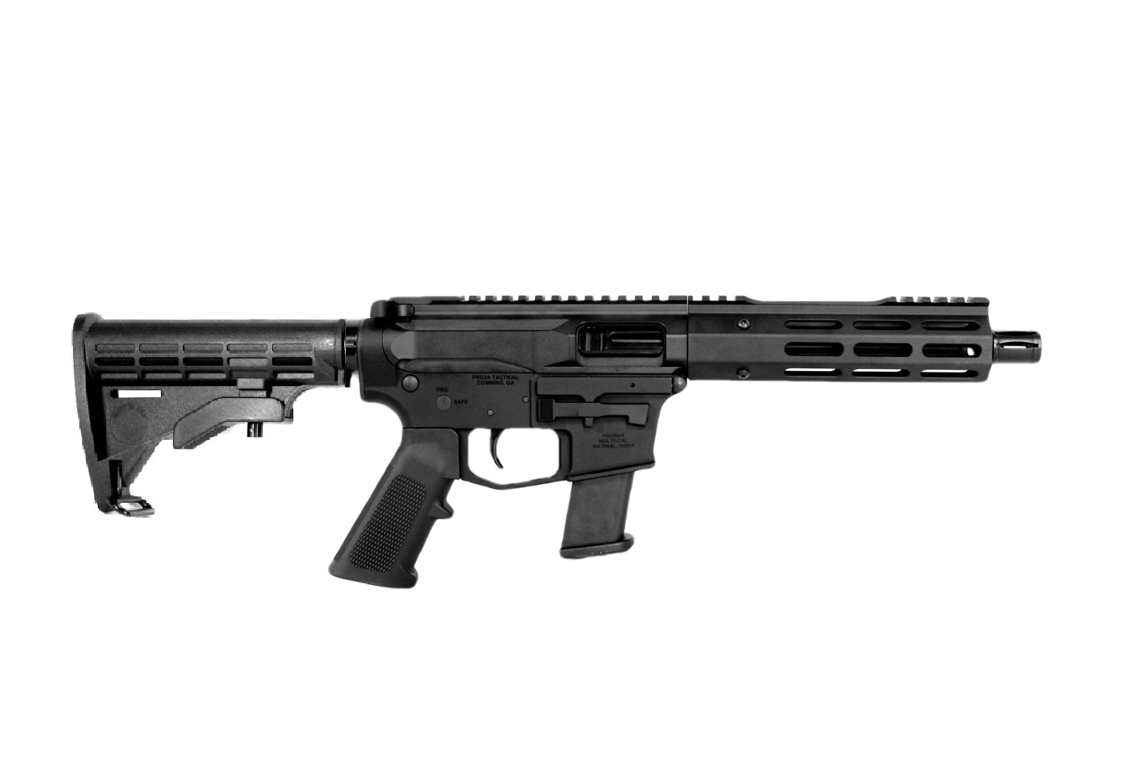 P2A HERO 7.5" 45 ACP 1/16 Pistol Caliber Melonite M-LOK Rifle (SBR)