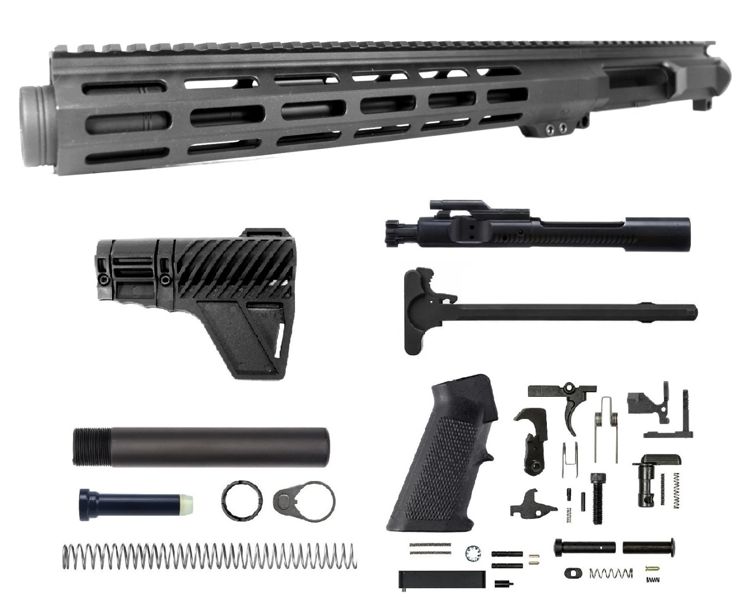 10.5 inch 5.56 NATO Left Hand Upper Kit | Pro2A Tactical