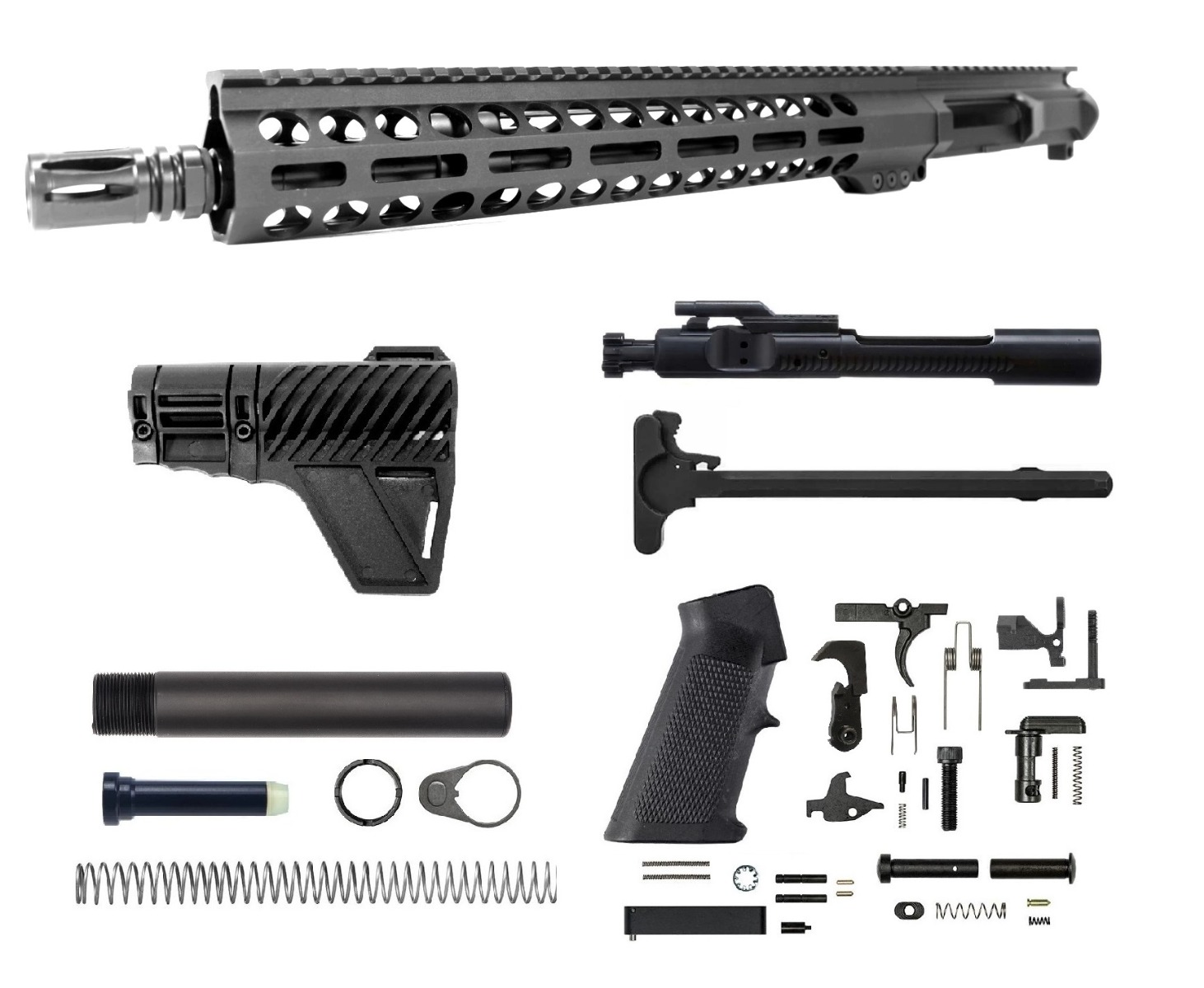 13.7 inch 5.56 NATO Left Hand Upper Kit | Pro2A Tactical