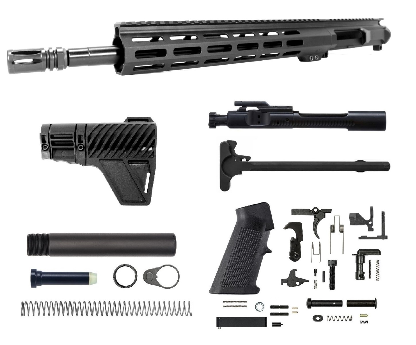 14.5 inch 5.56 NATO Left Hand Upper Kit | Pro2A Tactical