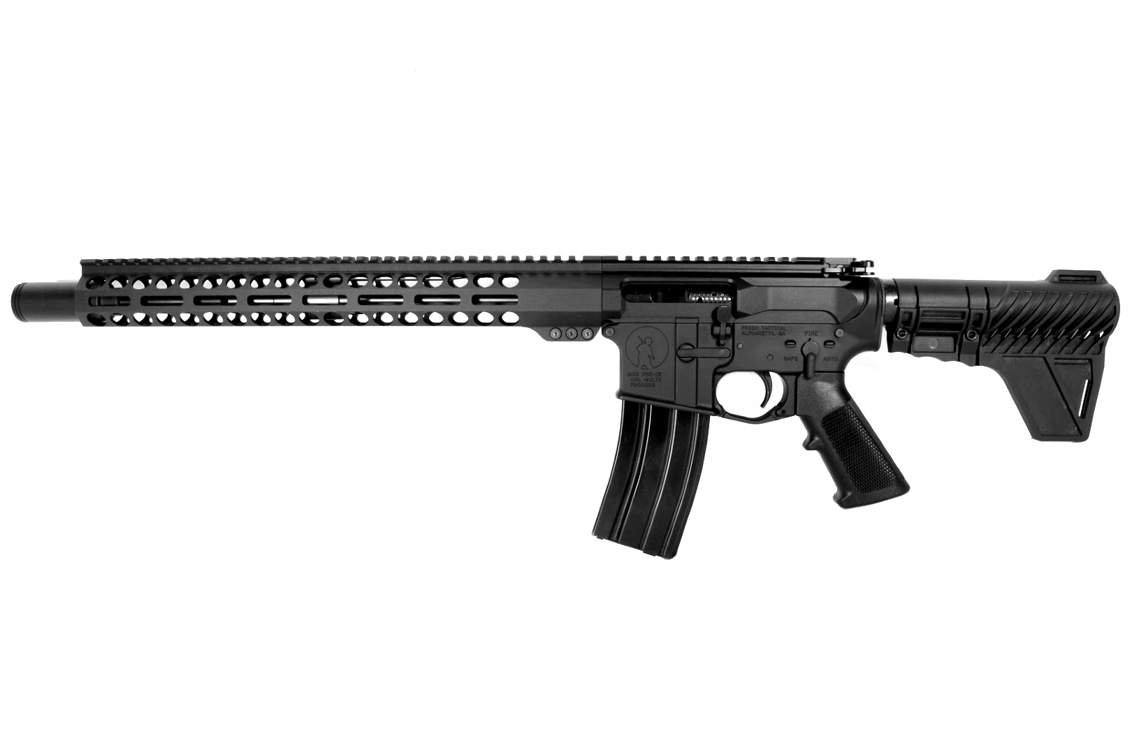 14.5 inch 5.56 NATO M-LOK AR Pistol | Left Hand | Lifetime Warranty