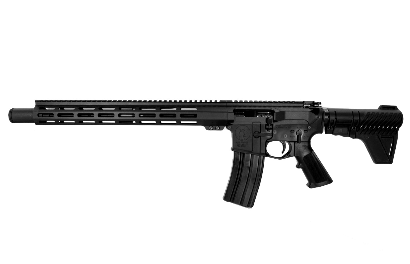 14.5 inch 5.56 NATO M-LOK AR Pistol | Left Hand | Lifetime Warranty