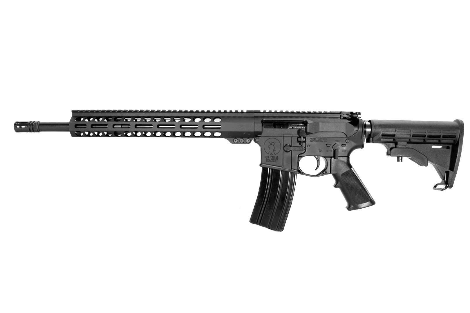 16 inch 5.56 NATO AR-15 Rifle | LEFT HAND | USA MADE