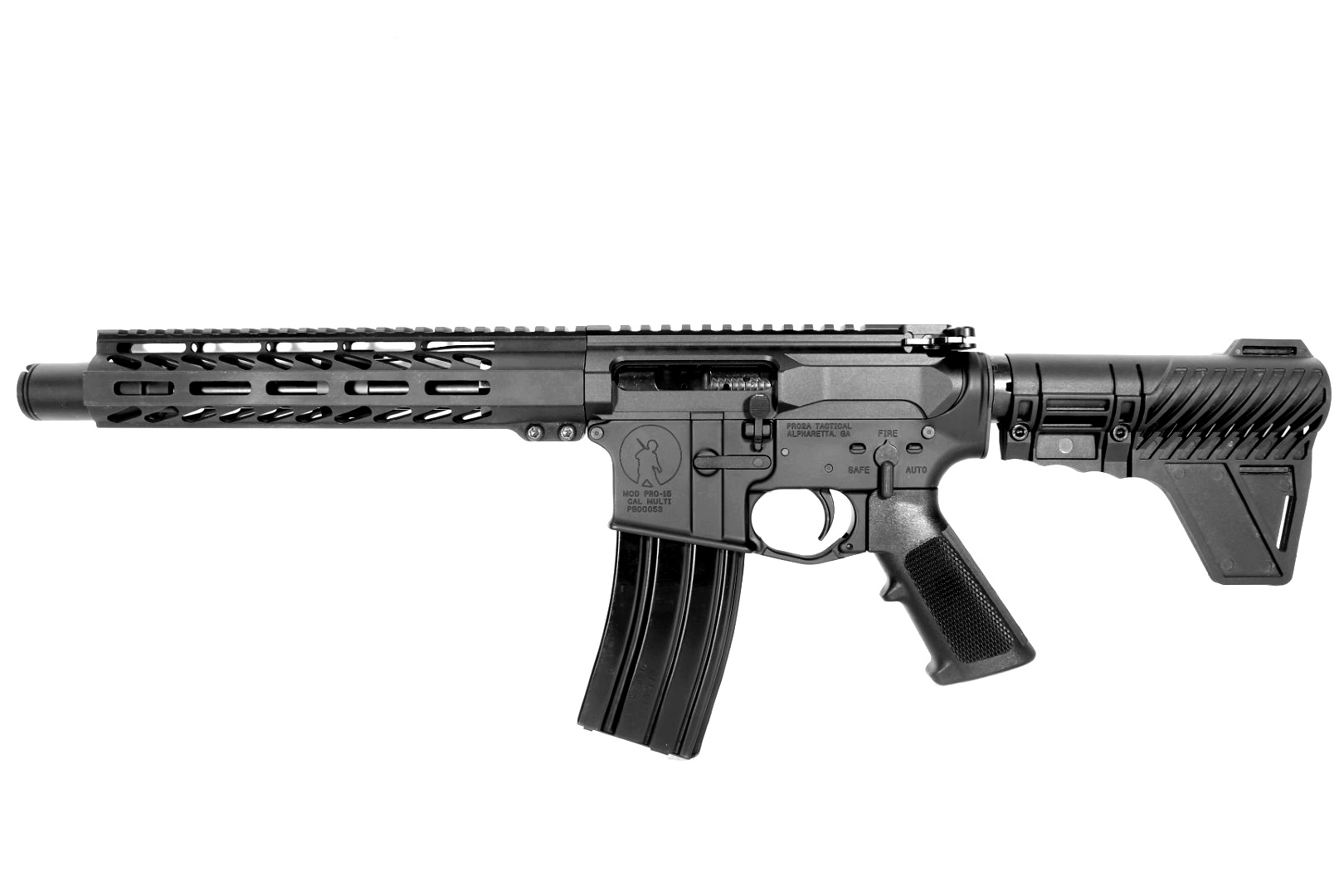 8 inch 5.56 NATO AR-15 Pistol | Left Hand | Lifetime Warranty