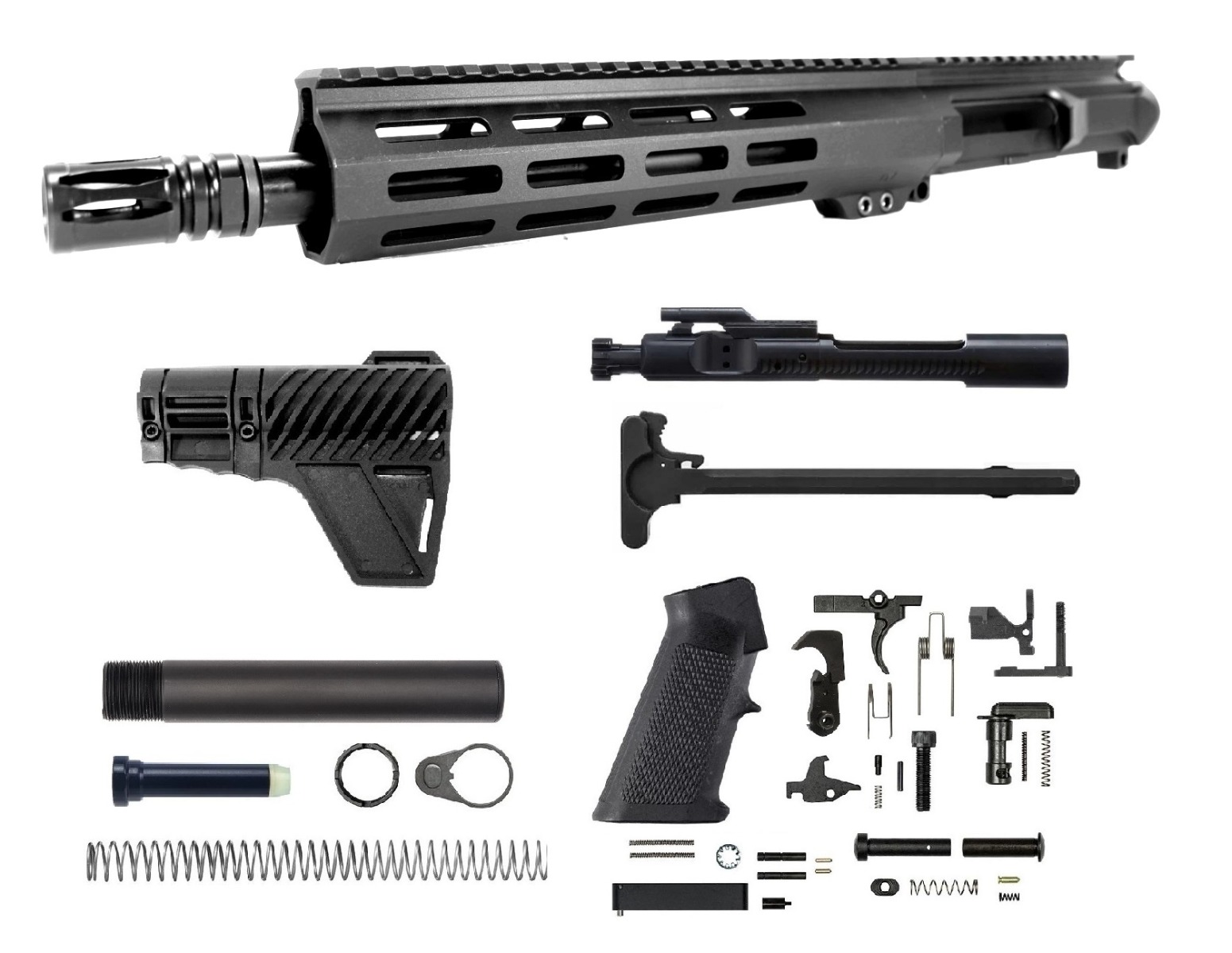 10.5 inch 300 Blackout Left Hand Upper Kit | Pro2a Tactical