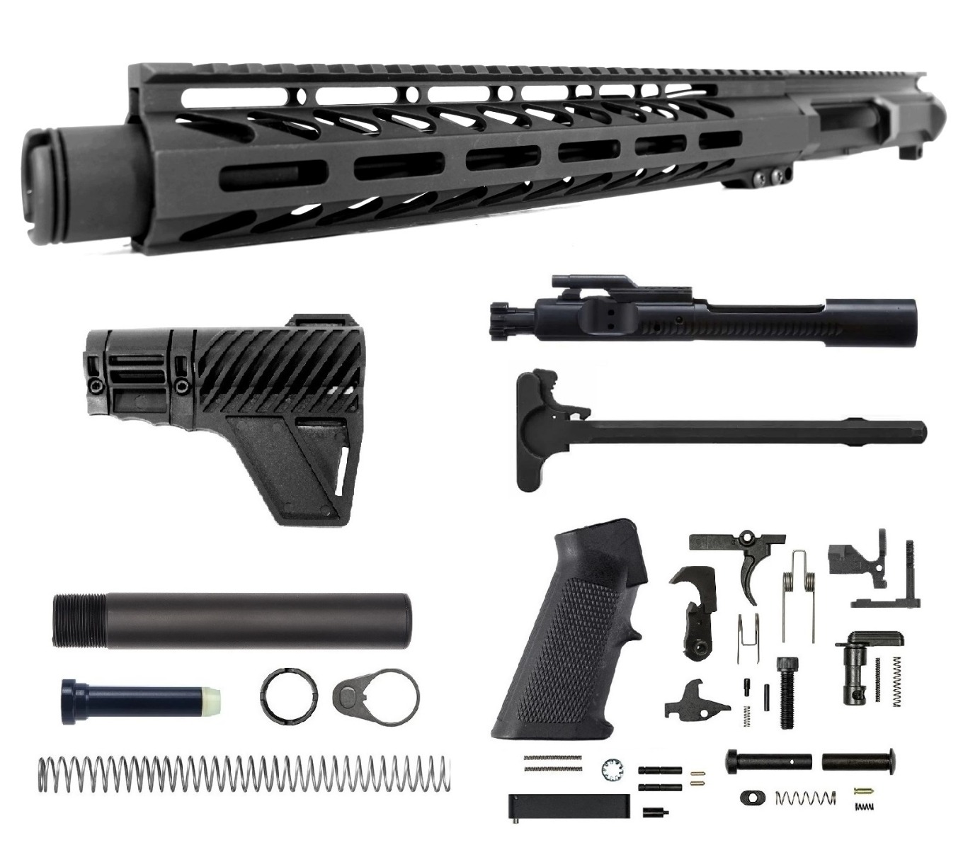 10.5 inch 300 Blackout Left Hand Upper Kit | Pro2a Tactical