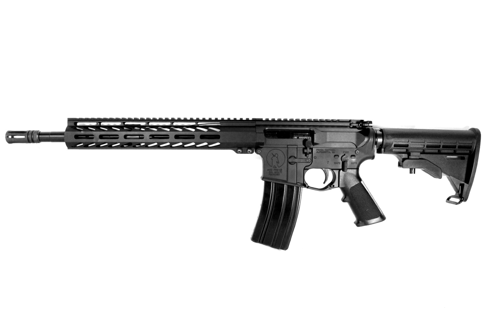 14.5 inch AR-15 LEFT HAND 5.56 NATO M-LOK Complete Rifle - Patriot Line by Pro2A Tactical