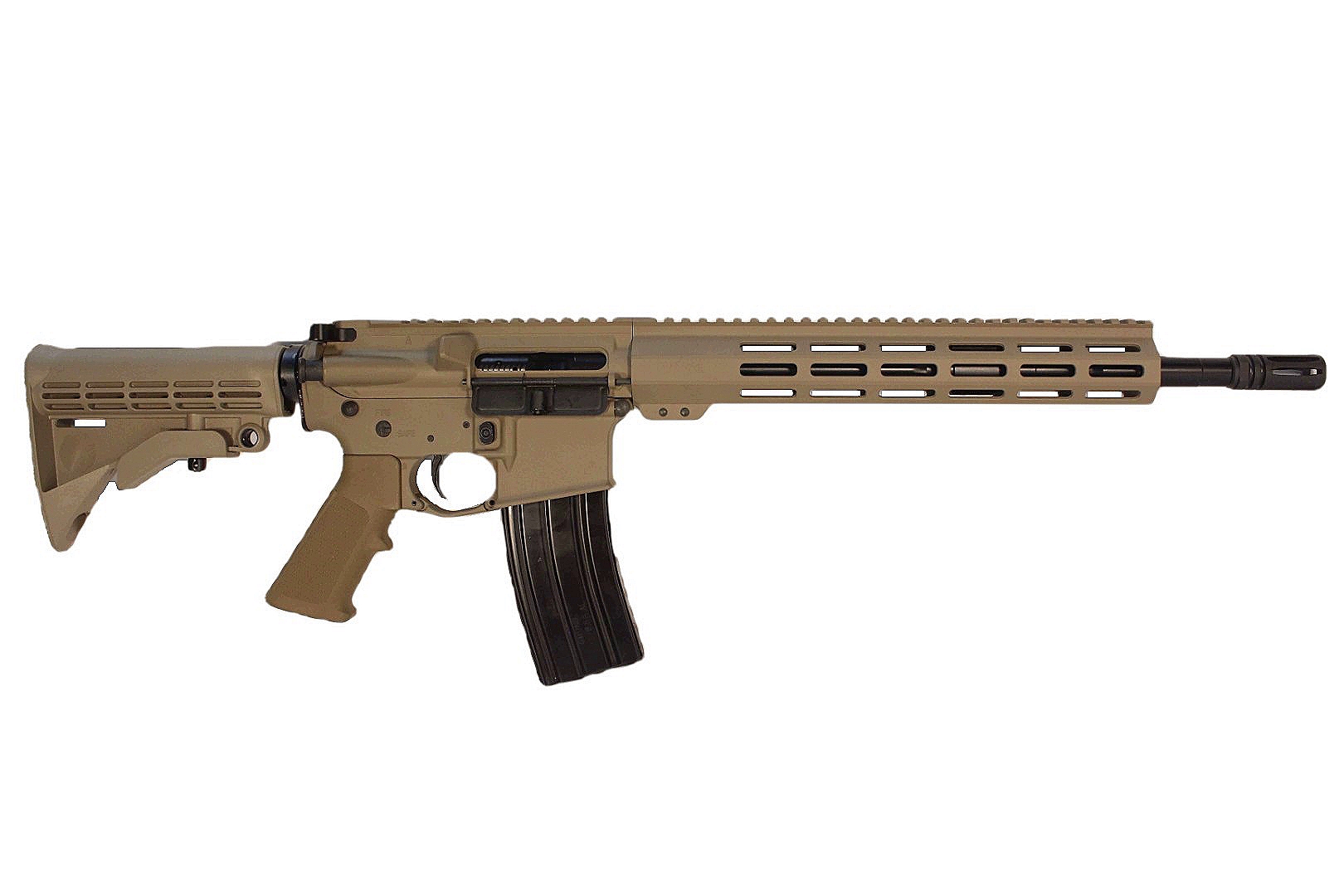 14.5 inch 5.56 NATO M-LOK Rifle | FDE | Pinned & Welded 