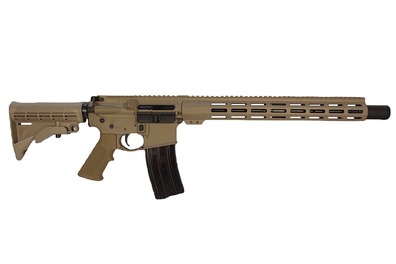 14.5 inch 5.56 NATO M-LOK Rifle | FDE | Pinned & Welded