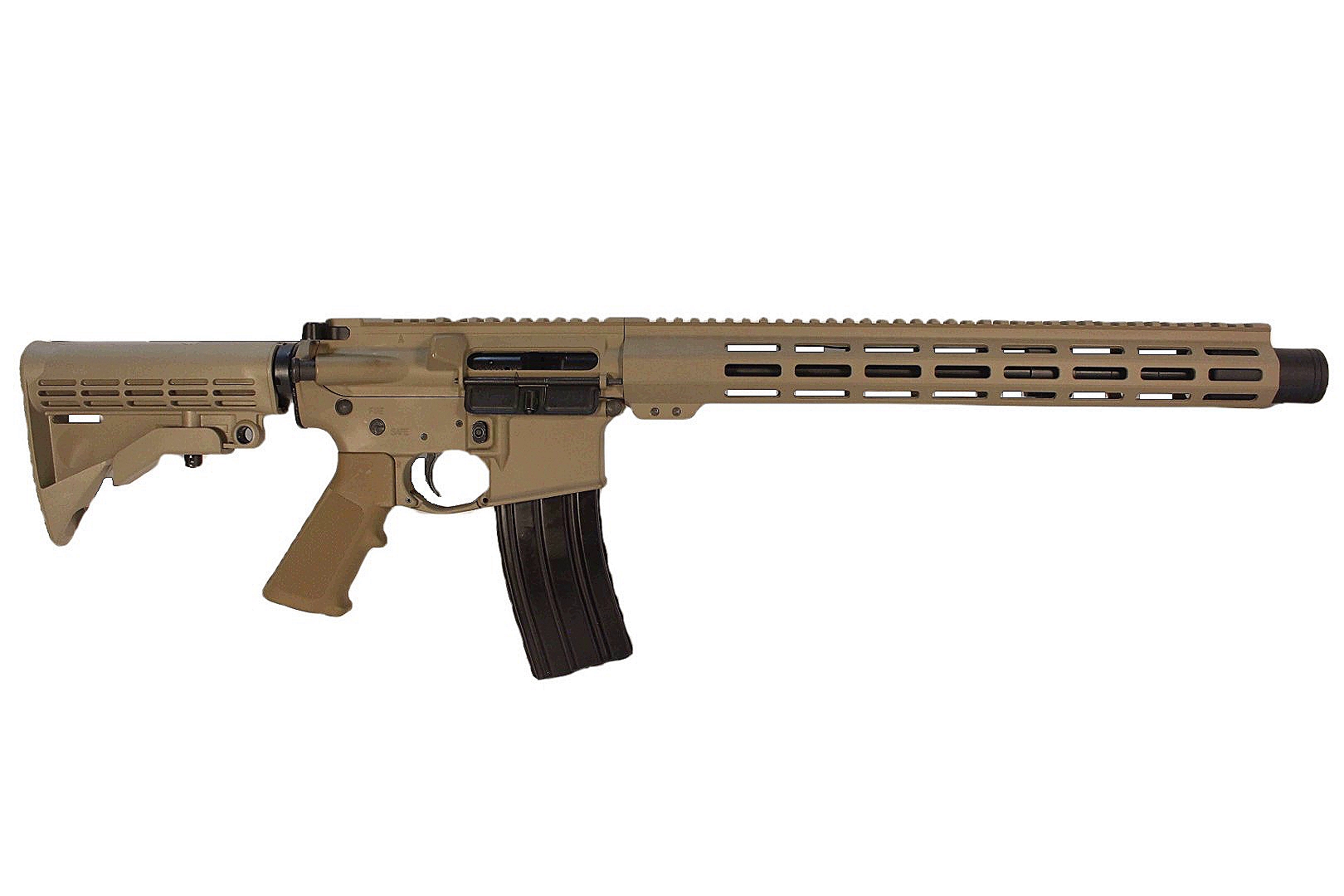13.7 inch 5.56 NATO AR-15 Rifle | FDE | Pinned & Welded