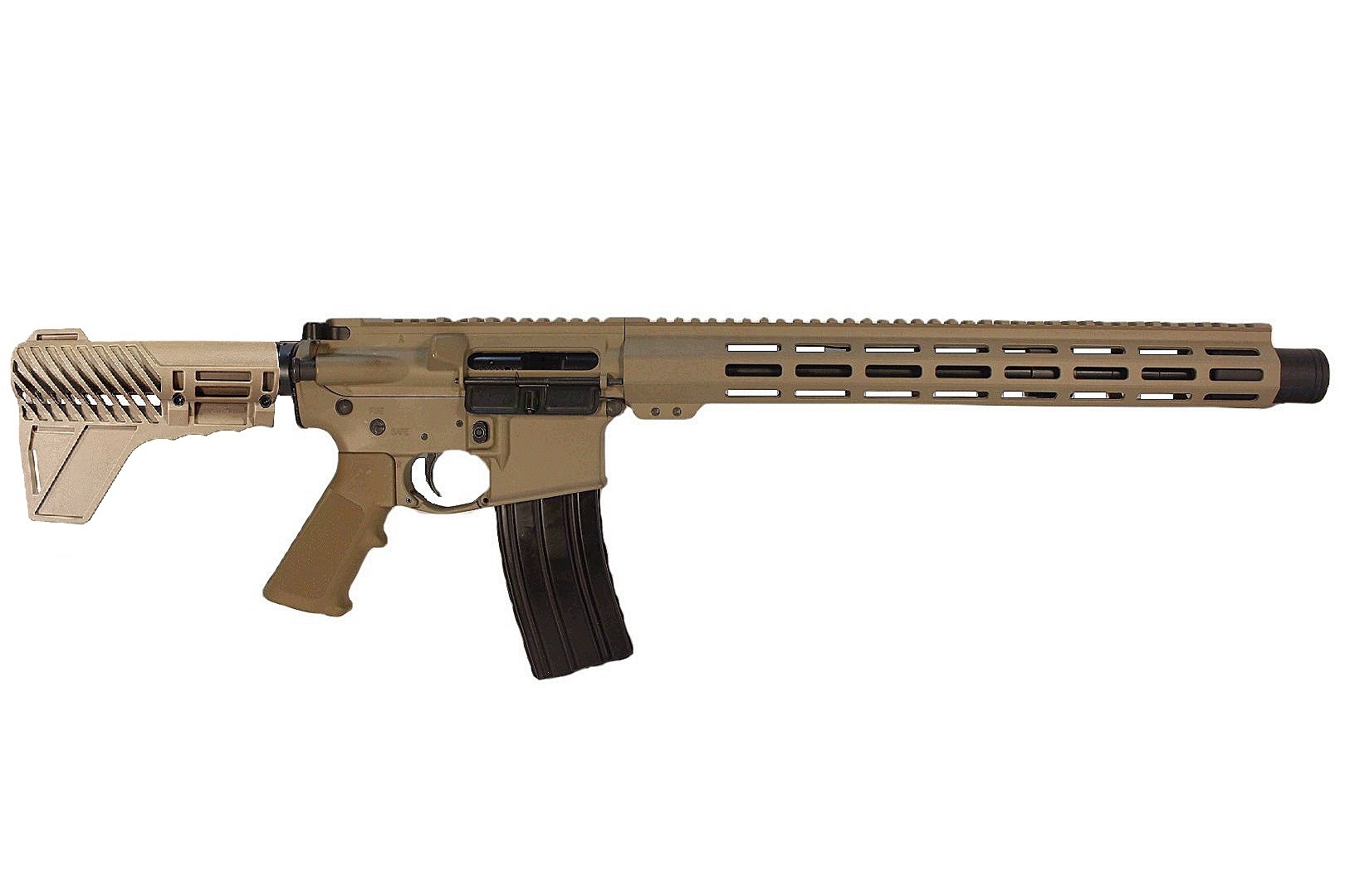 13.7 inch 5.56 NATO M-LOK Pistol | Magpul FDE | Lifetime Warranty