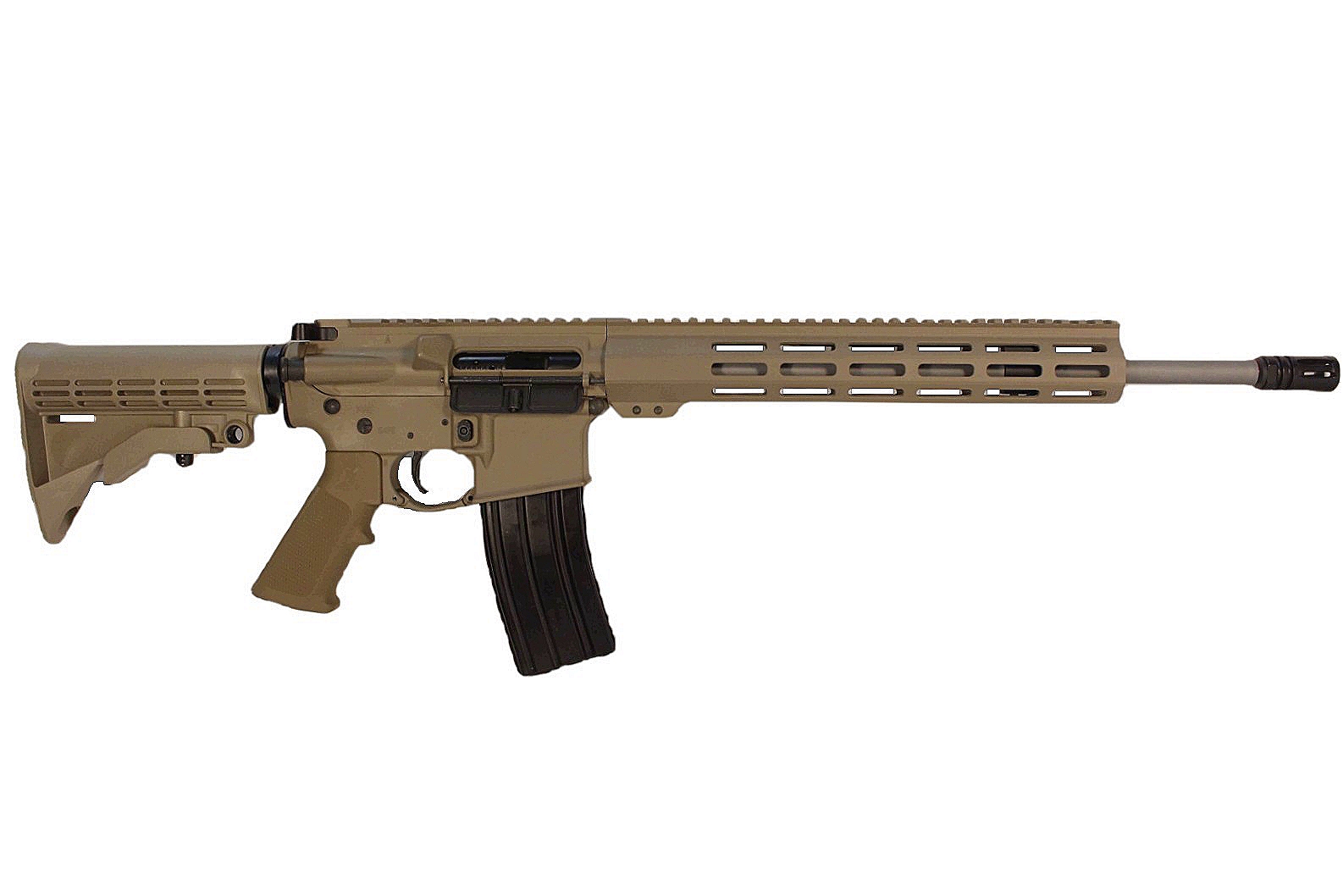 16 inch 223 Wylde Premium Stainless Rifle | FDE | MOA Guarantee