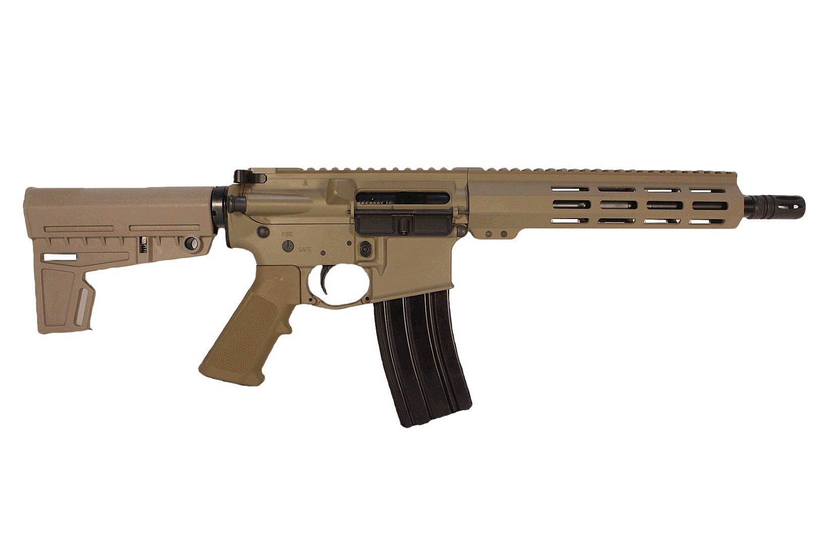 10.5 inch 300 Blackout AR15 Pistol | Magpul FDE | Made in the USA