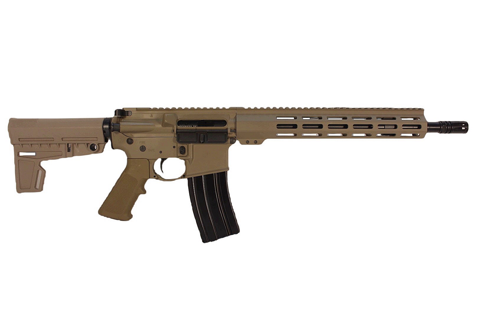 13.7 inch 5.56 NATO M-LOK Pistol | Magpul FDE | Made in the USA