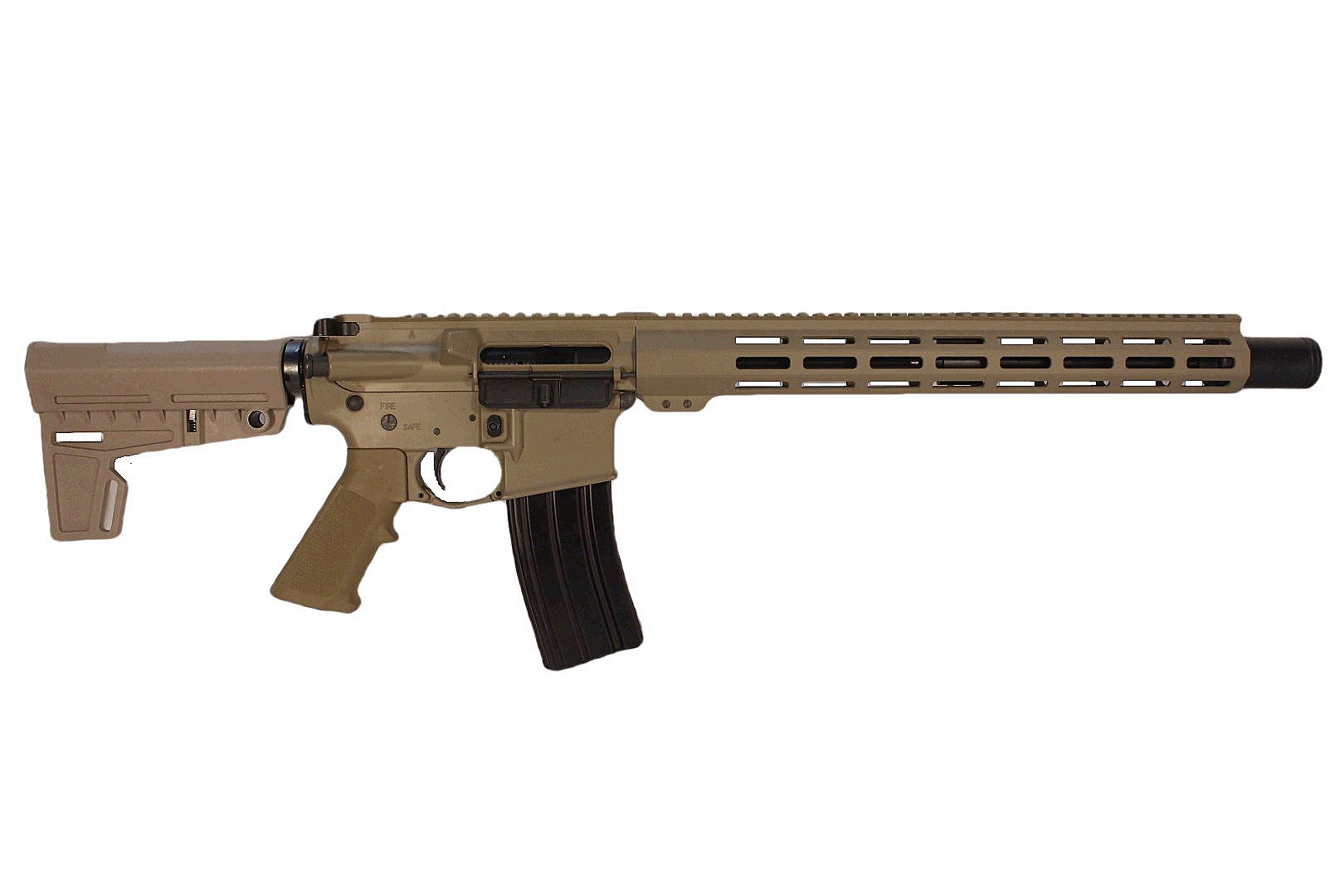 14.5 inch 5.56 NATO M-LOK Pistol | Magpul FDE | Made in the USA