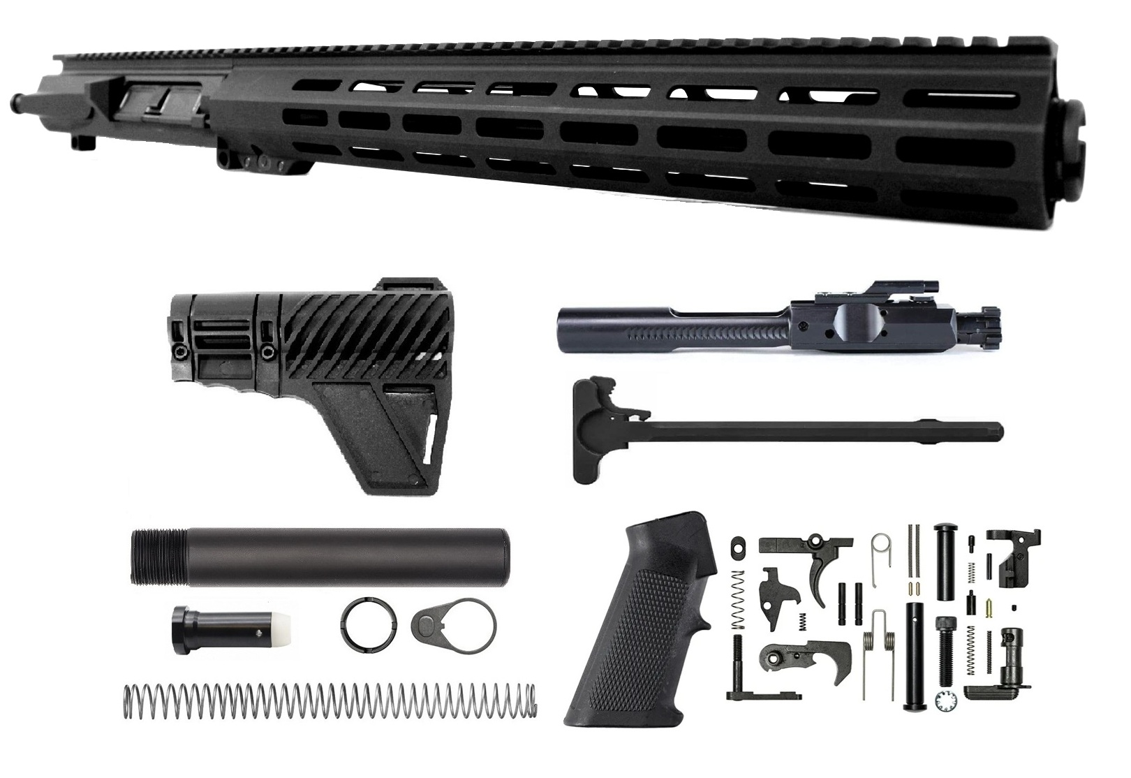 12.5 inch 308 Win AR10 Upper Kit | Highest Quality Components | USA MADE