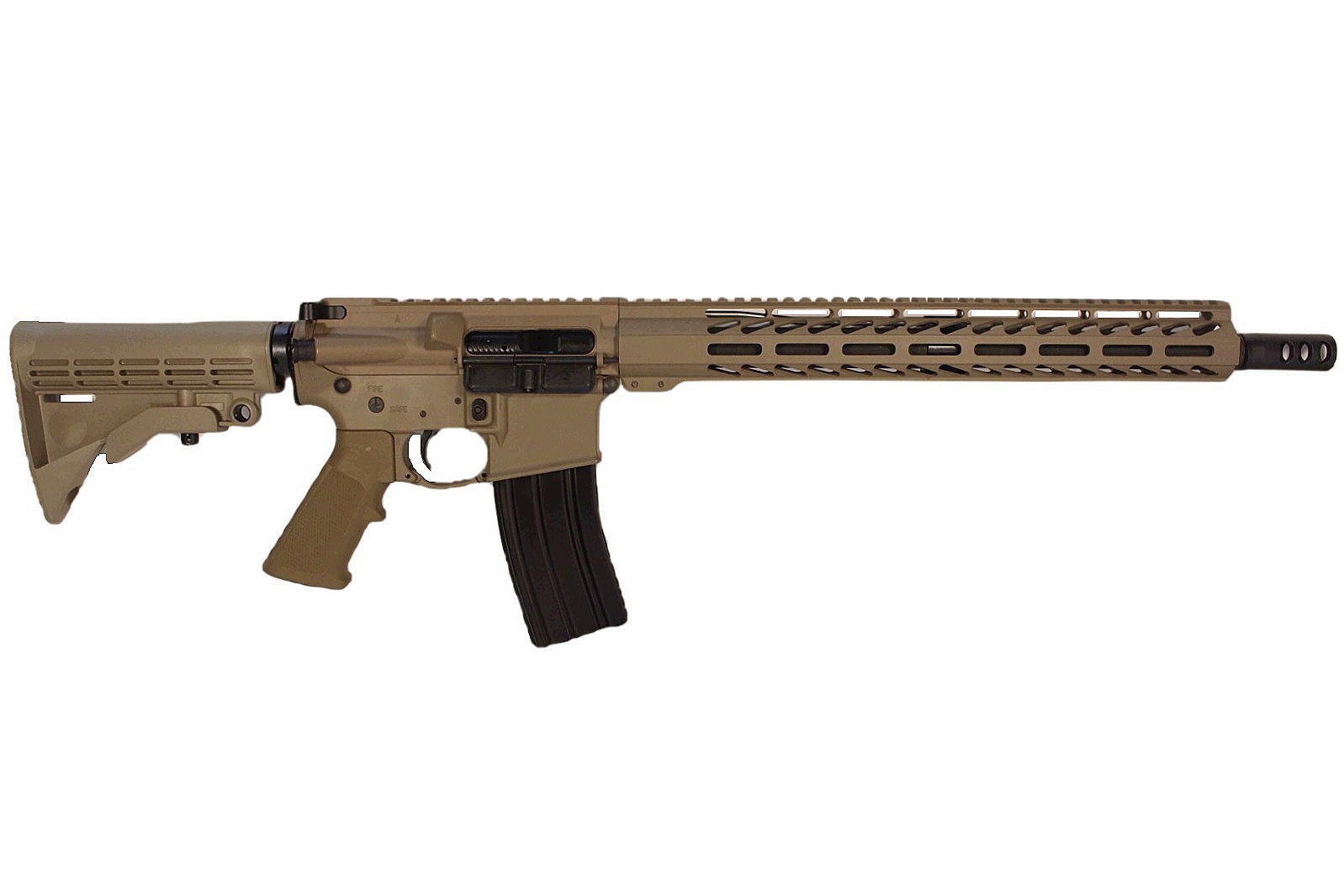 16 inch 12.7x42 (50 Beowulf) Rifle | Magpul FDE | Made in the USA