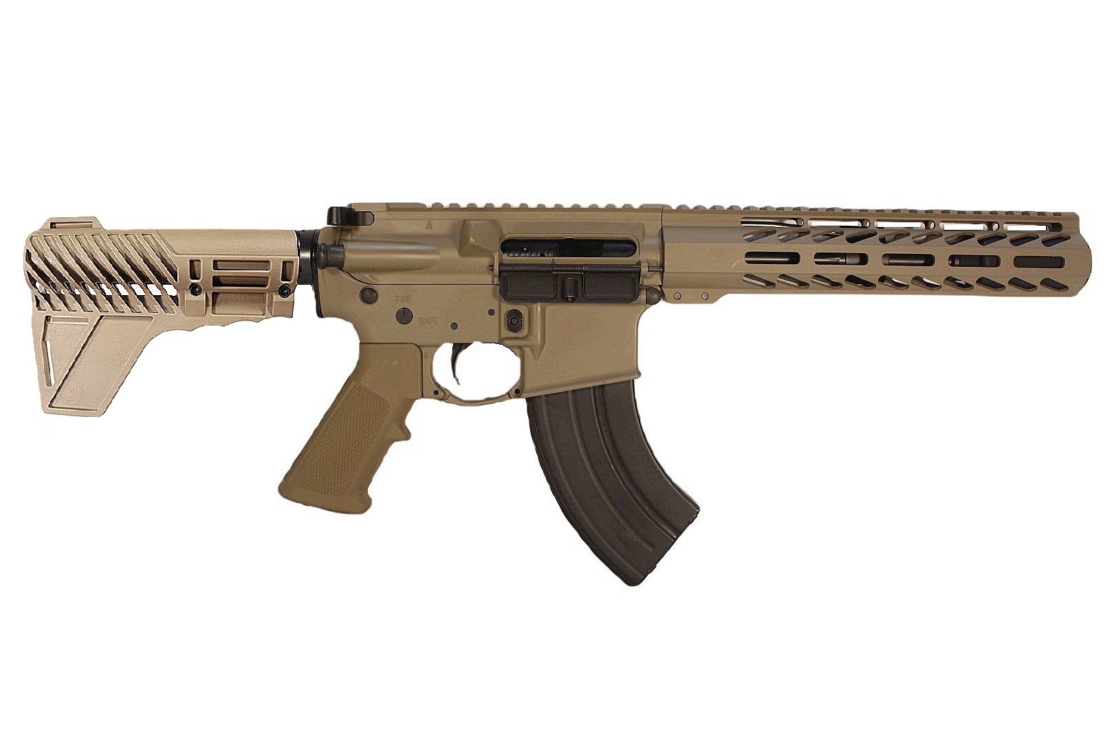 7.5 inch 7.62x39 AR-15 Pistol | Magpul FDE