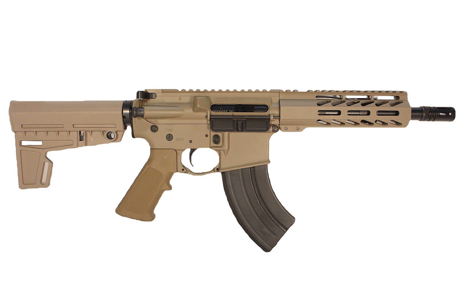 8.5 inch 9x39 Russian AR Pistol | FDE | Made in the USA