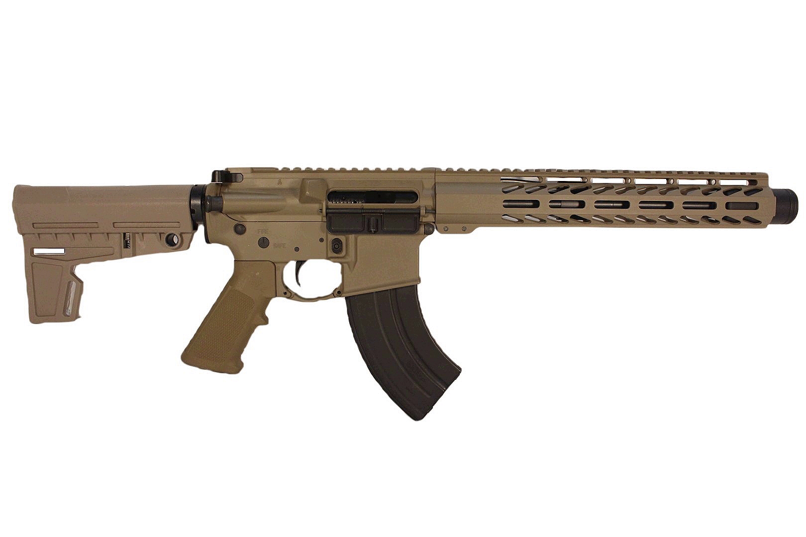 10.5 inch 9x39 Russian AR Pistol | FDE | Lifetime Warranty