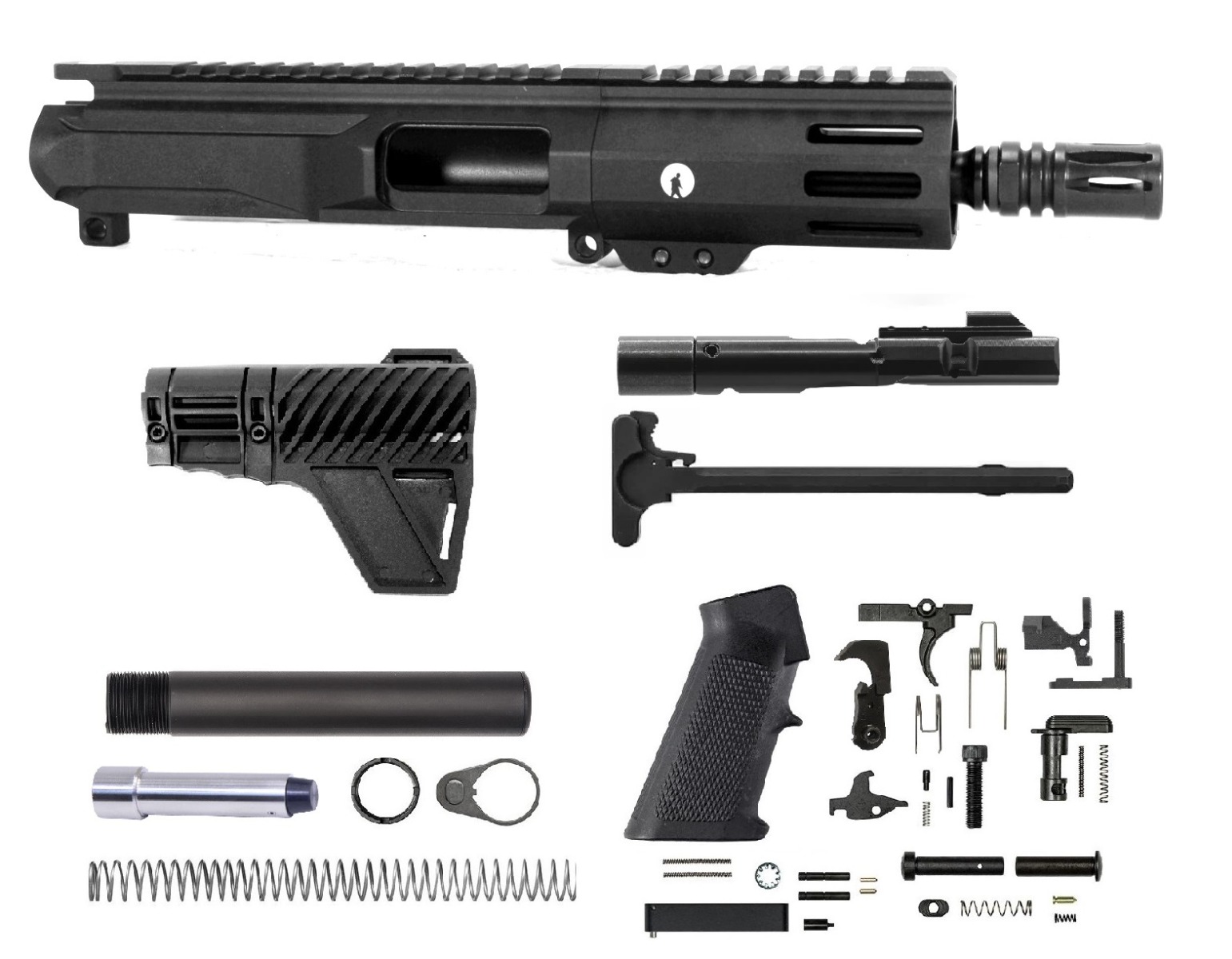 5 inch 9mm Pistol Caliber Upper Kit | Pro2A Tactical