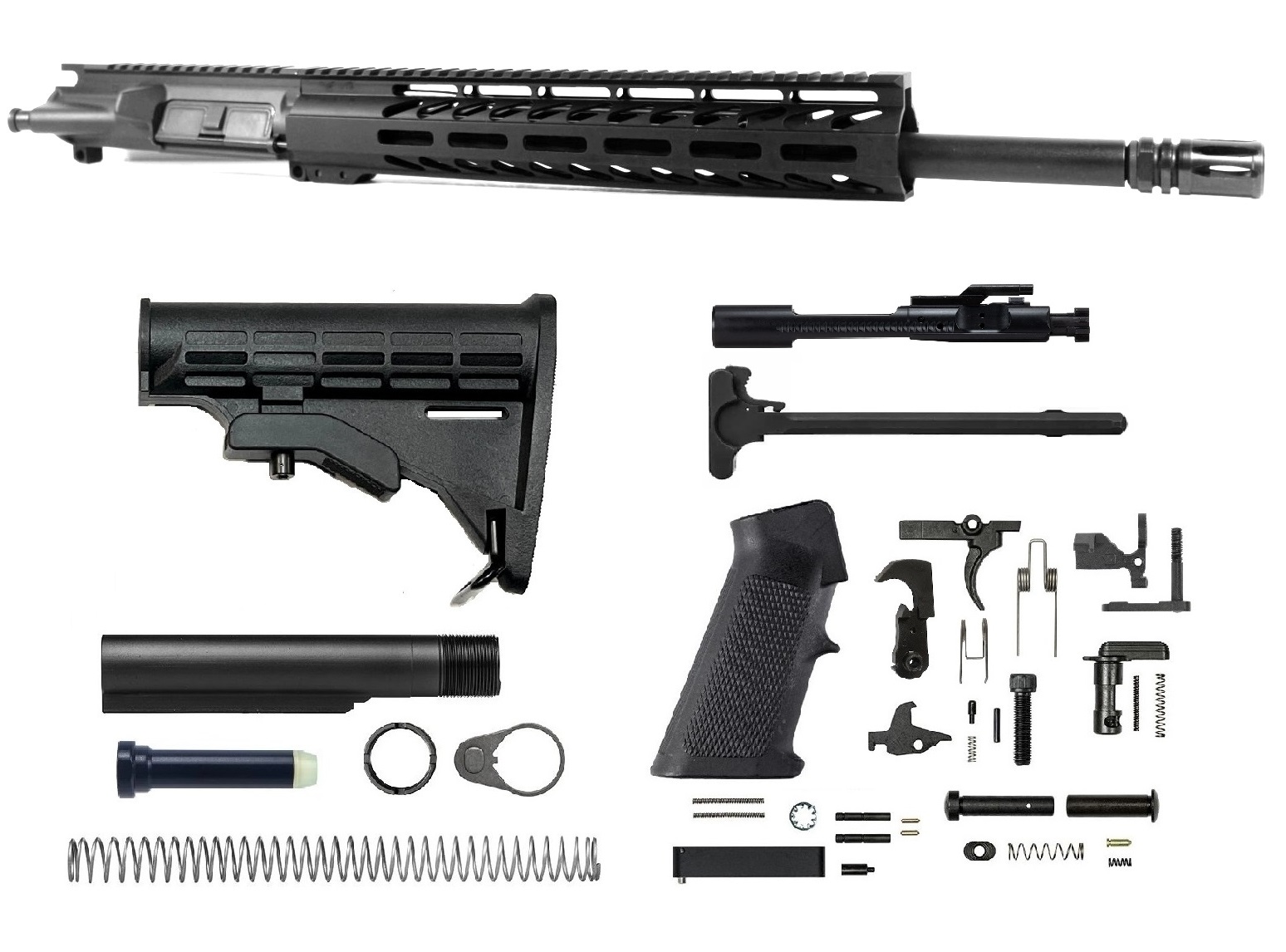 16 inch 5.56 NATO AR-15 Upper Kit | Pro2A Tactical