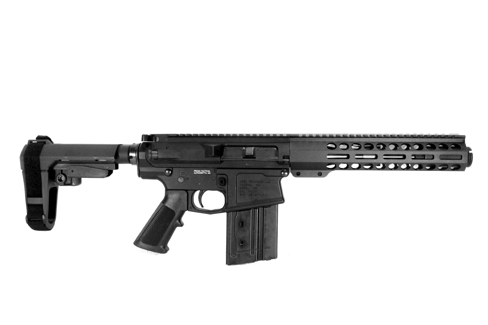7.75 inch 308 Win AR-10 Pistol | Knockdown Power | USA MADE