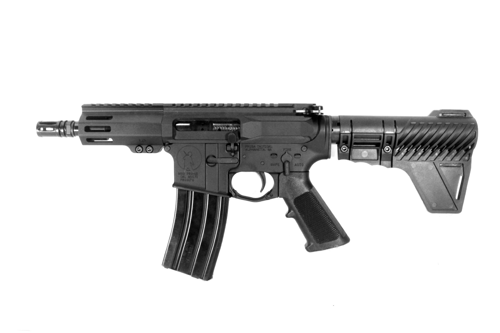 5 inch 5.56 NATO AR Pistol | Left Hand | Suppressor Ready