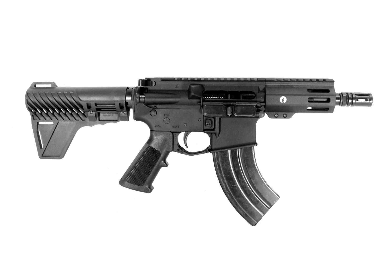 5 inch 7.62x39 M-LOK Pistol | Suppressor Ready | USA MADE