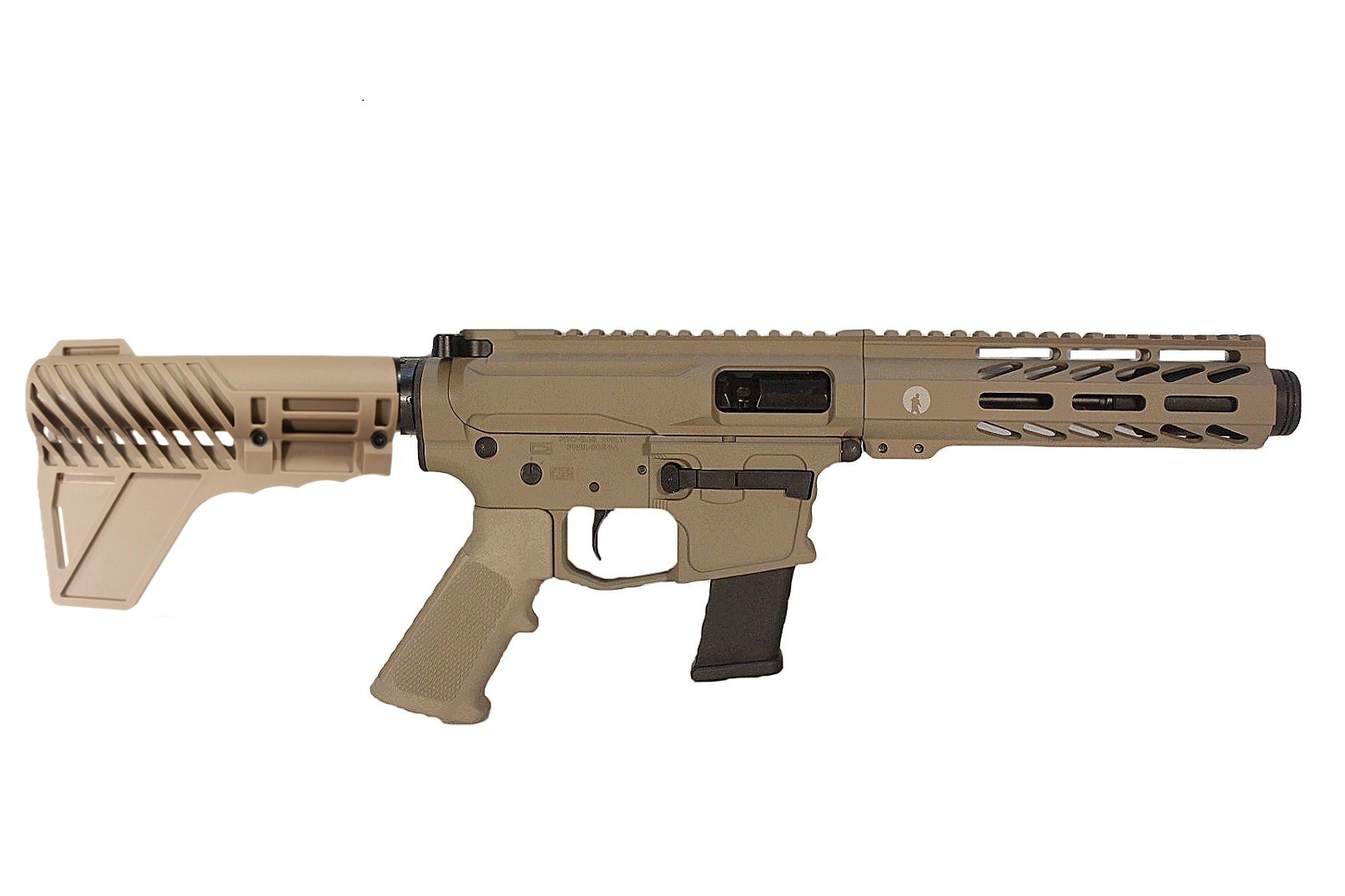 5 inch 9 9mm AR-15 Pistol | Magpul FDE Color | Made in the USA
