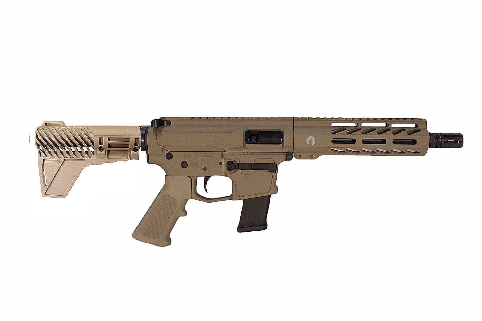 8.5 inch 40 S&W AR-15 Pistol | FDE Color
