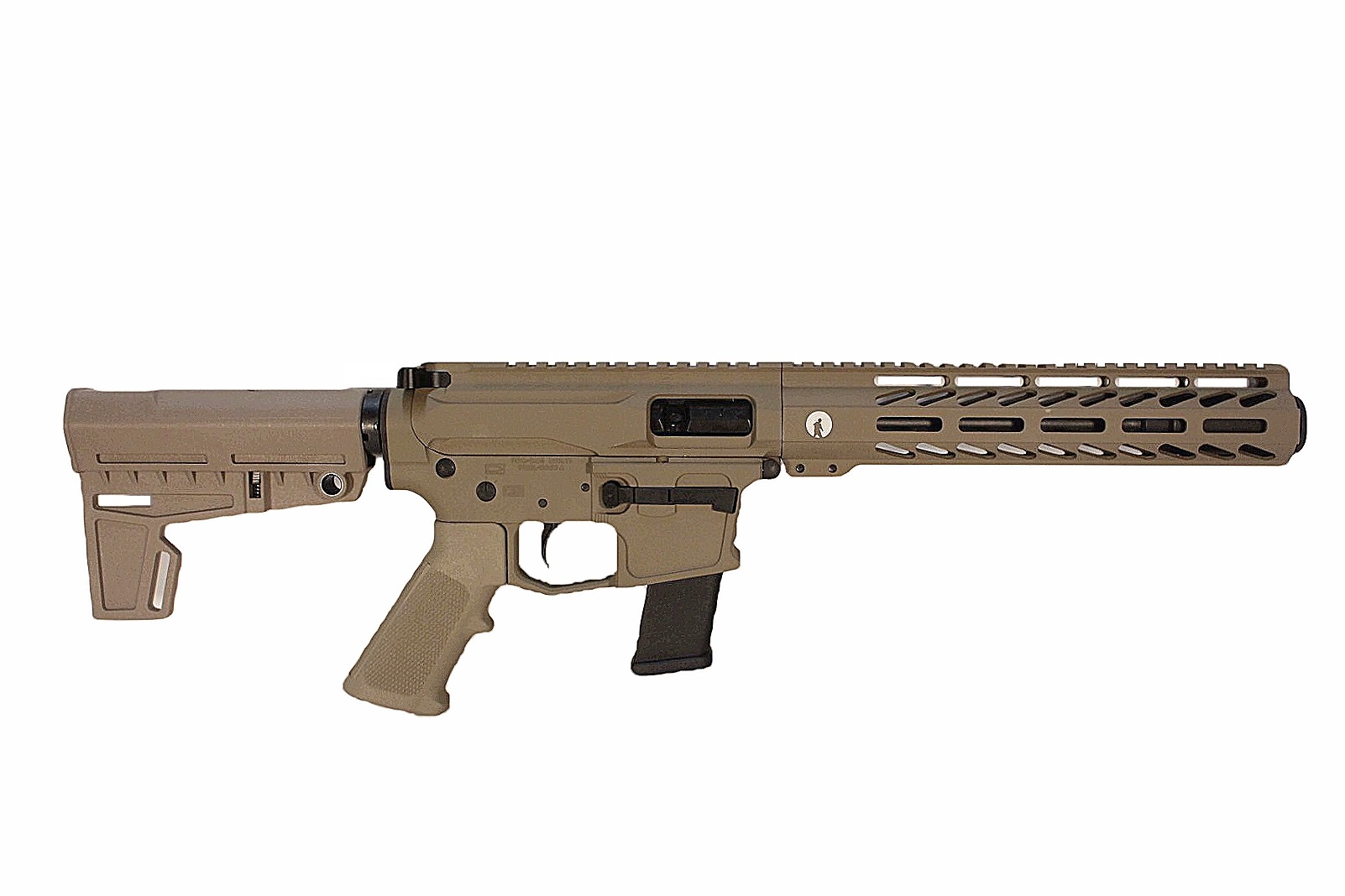8.5 inch 40 S&W AR Pistol in FDE Color