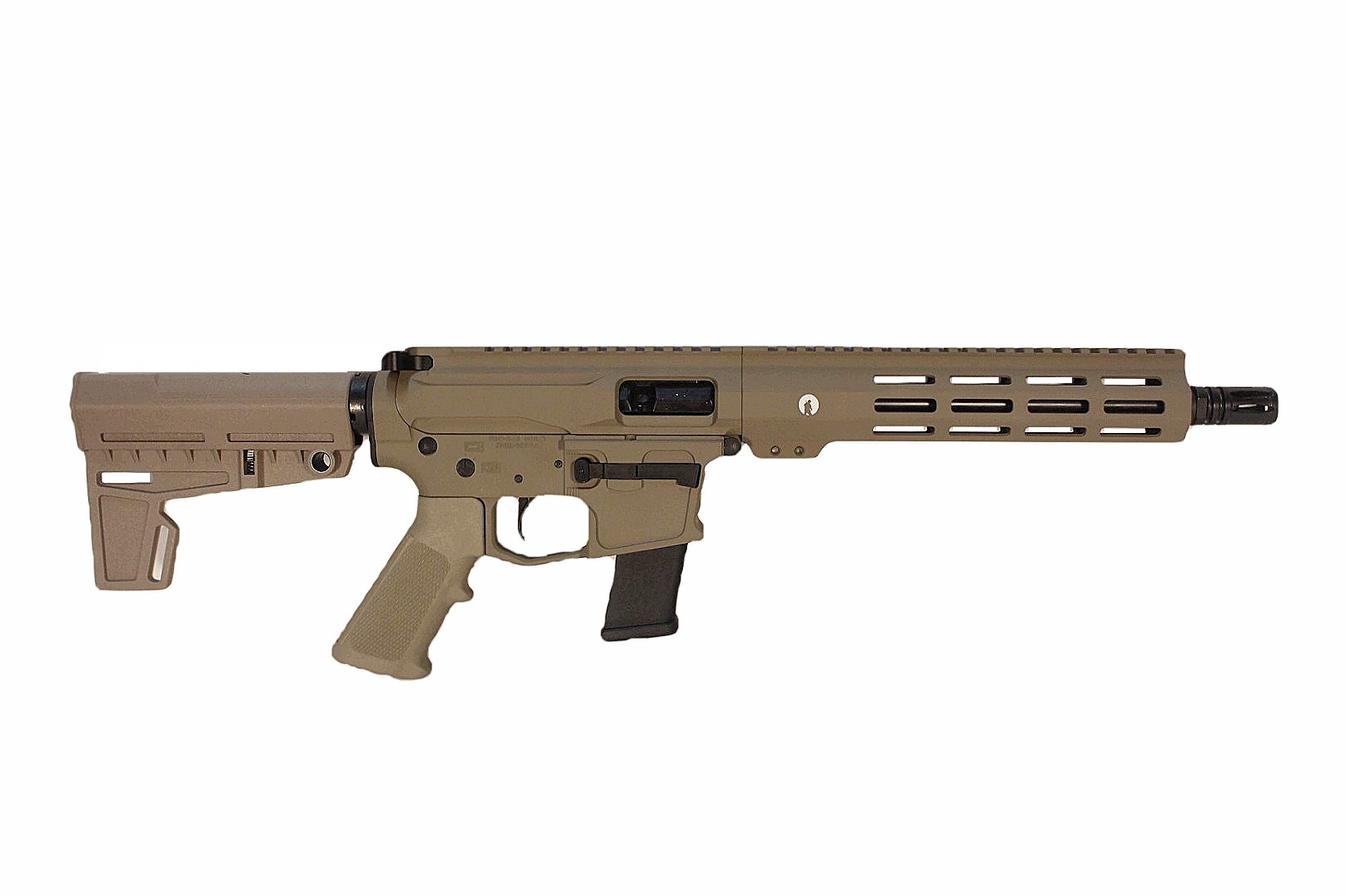 10.5 inch 9mm AR9 Pistol | Magpul FDE Color | Lifetime Warranty