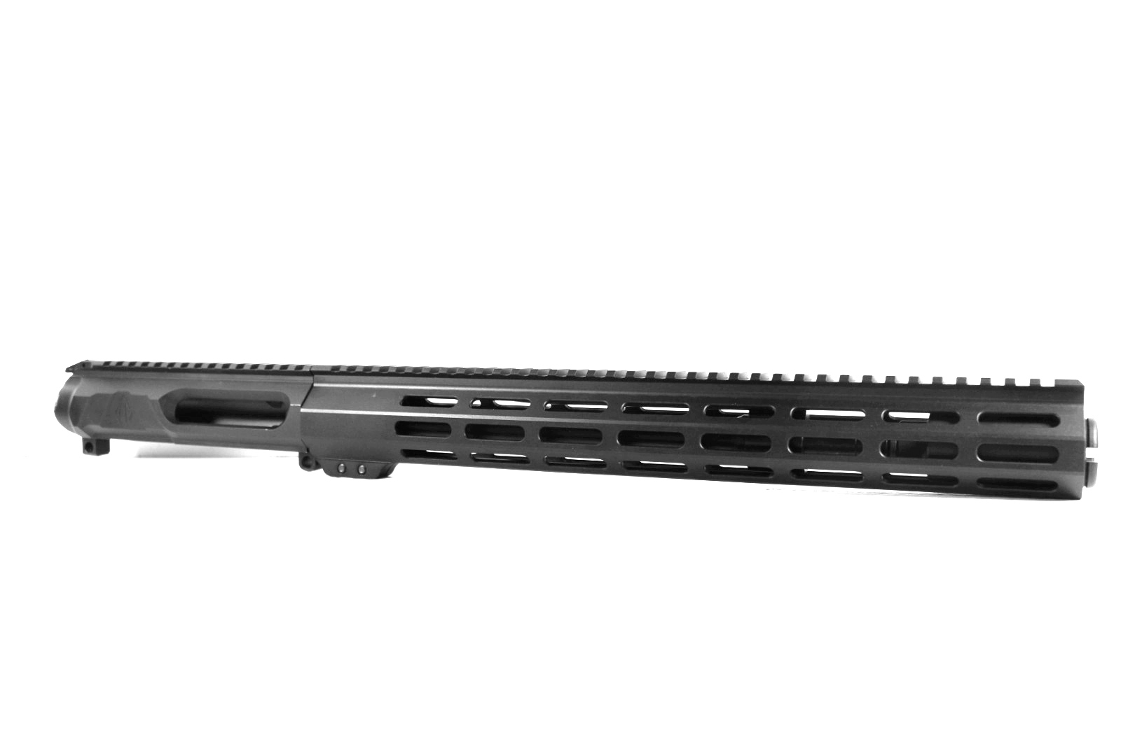 12.5 inch AR-15 Non Reciprocating Side Charging 6.5 Grendel Carbine Melonite Upper with Can