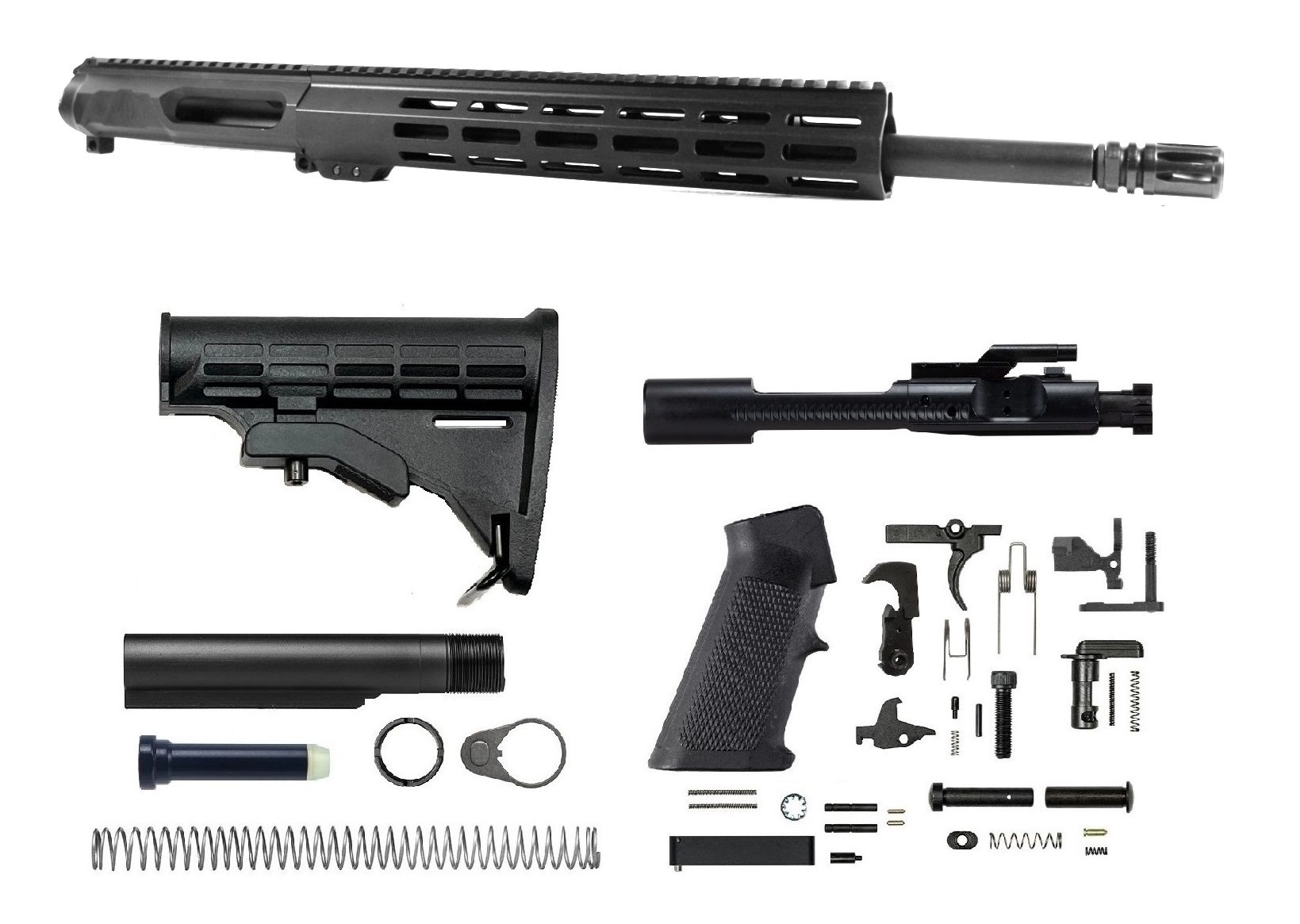16 inch 6mm ARC AR-15 Upper Kit | NR Side Charging