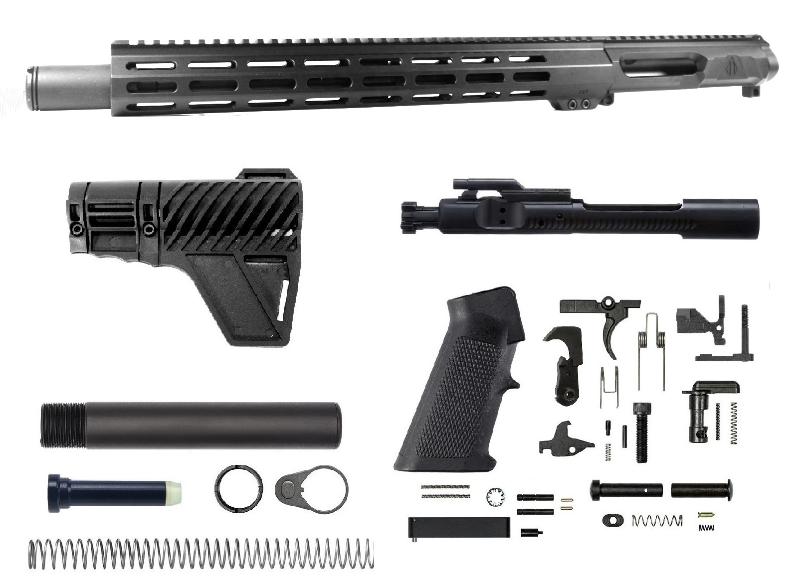 14.5 inch 5.56 NATO Left Hand SC Upper Kit | Pro2a Tactical