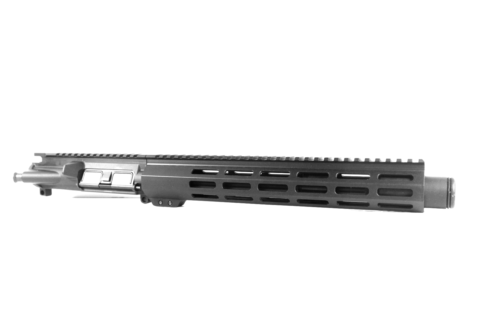 10.5 inch AR-15 7.62x39 Carbine Length Keymod M-LOK Melonite Upper with Flash Can