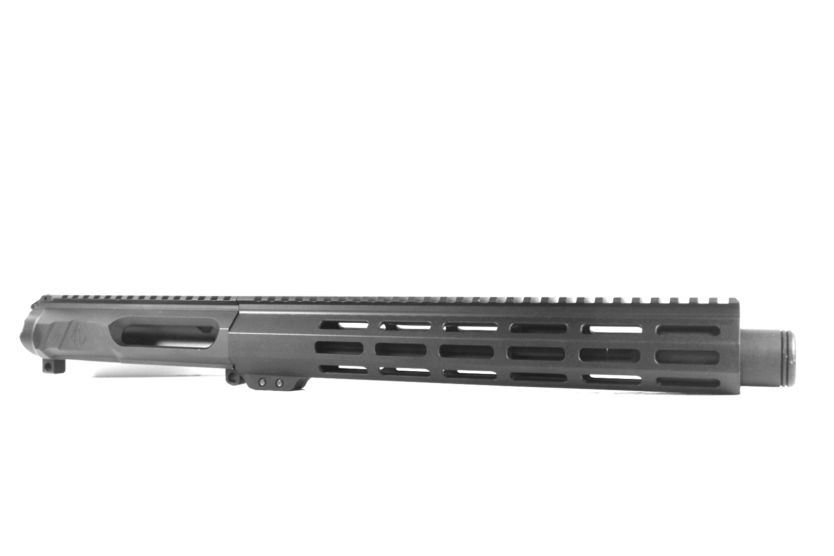 10.5 inch AR-15 7.62x39 NR Side Charging Carbine Length M-LOK Keymod Melonite Upper w Flash Can