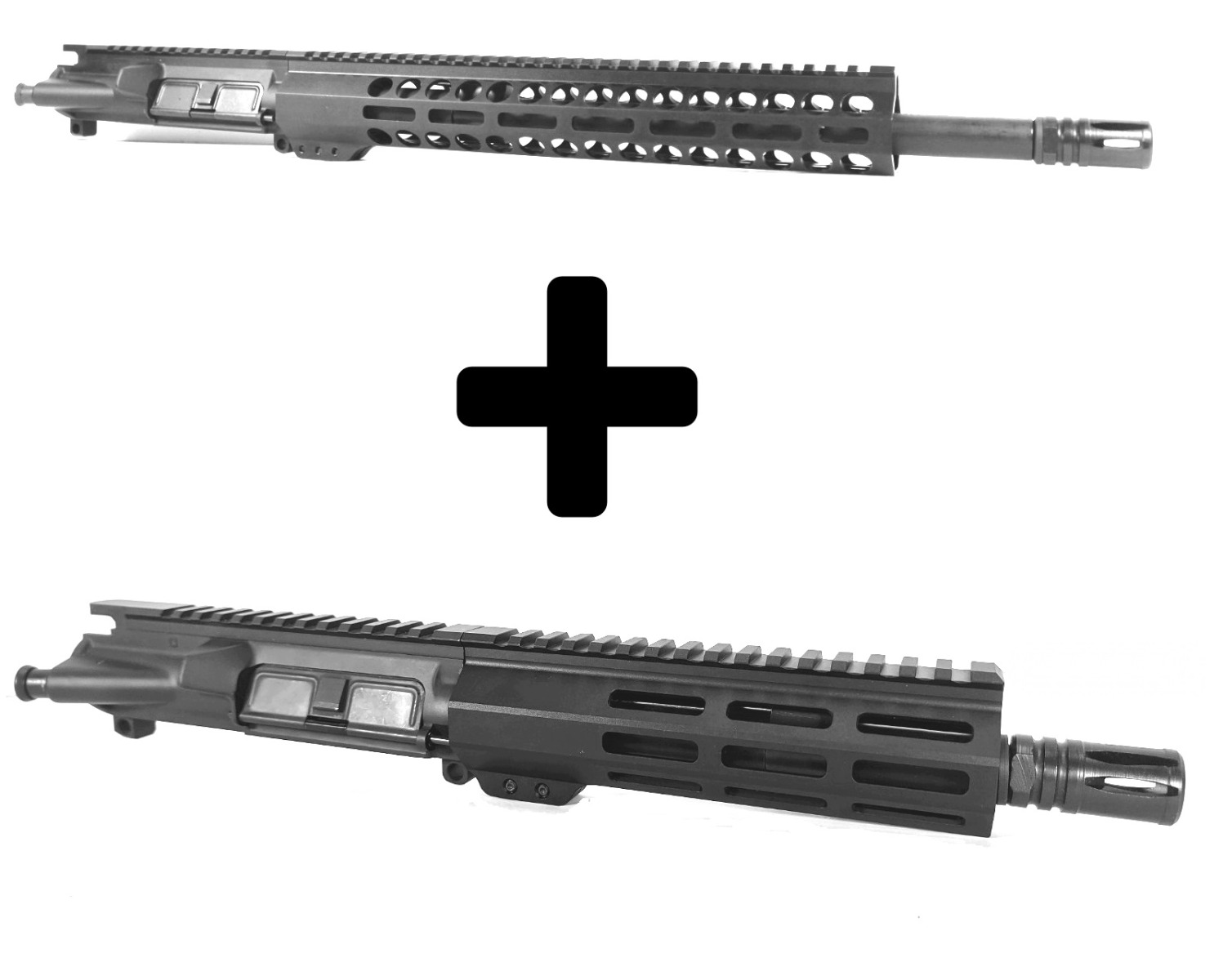 Combo Sale - 16 inch AR-15 300 Blackout M-LOK Upper + 7.5 inch 300 Blackout Upper 