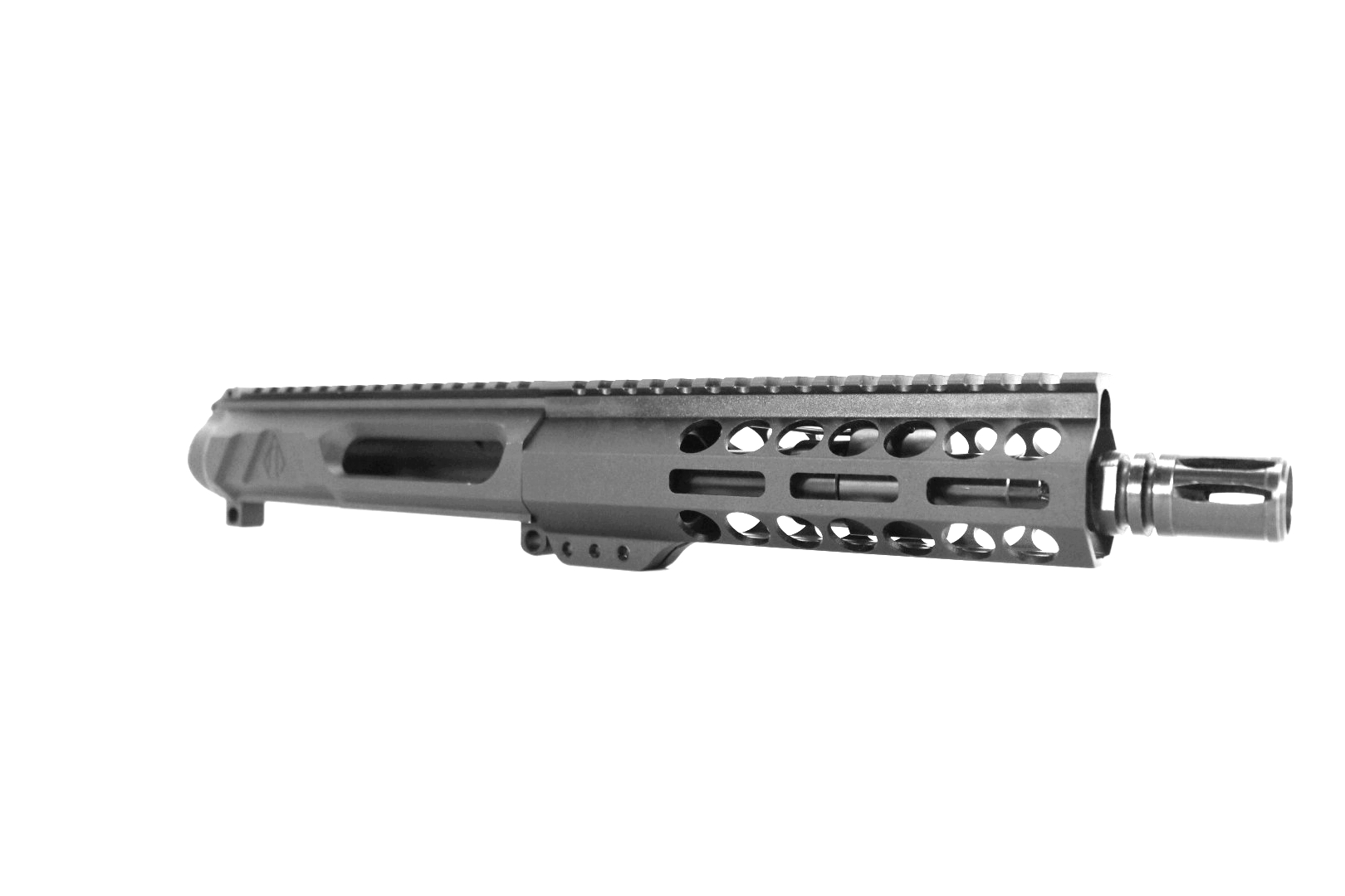 7.5 inch AR-15 7.62x39 NR Side Charging Pistol Length M-LOK Keymod Melonite Upper
